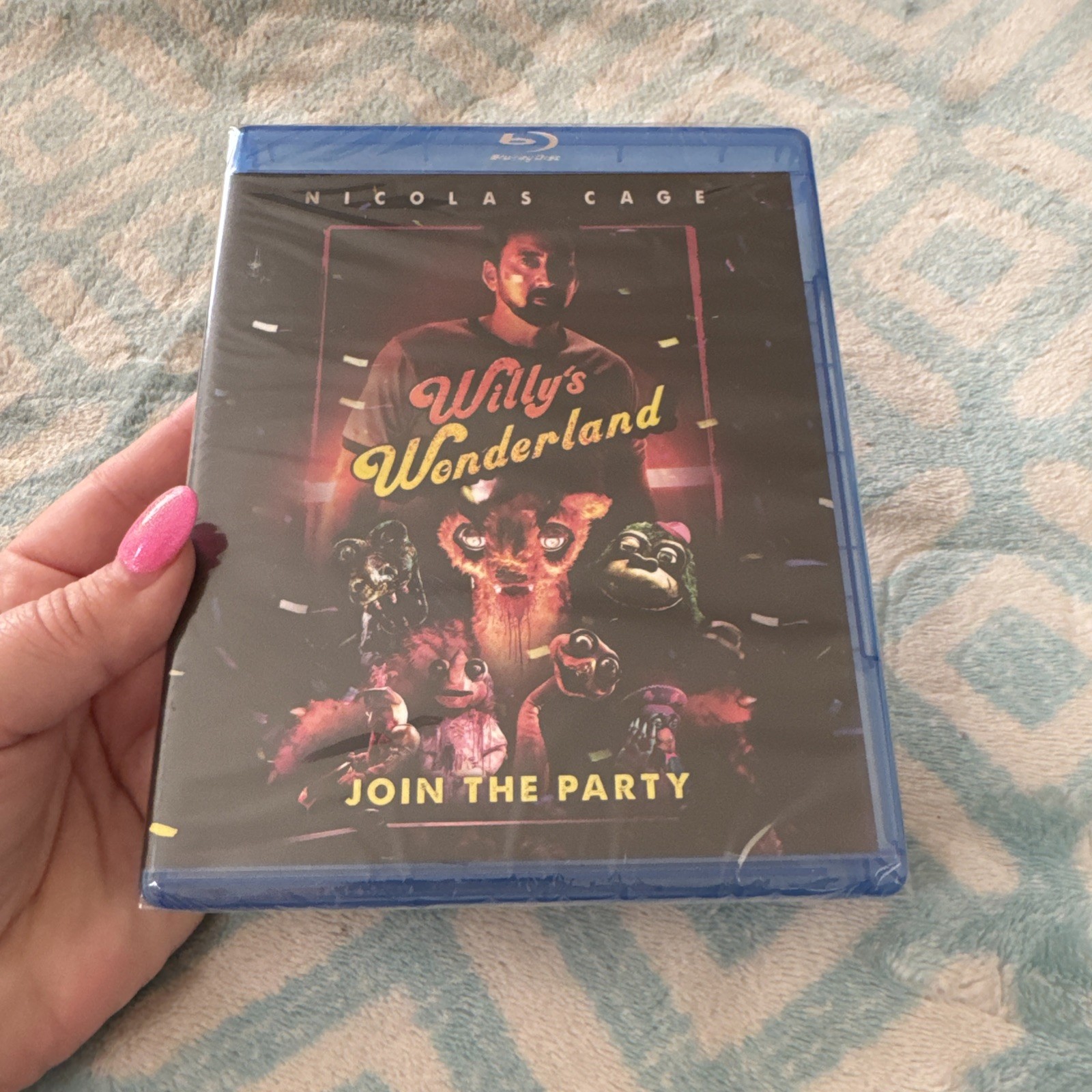 NEW** Willy’s Wonderland Blu-ray 2021 [Screen Media] Nicolas Cage