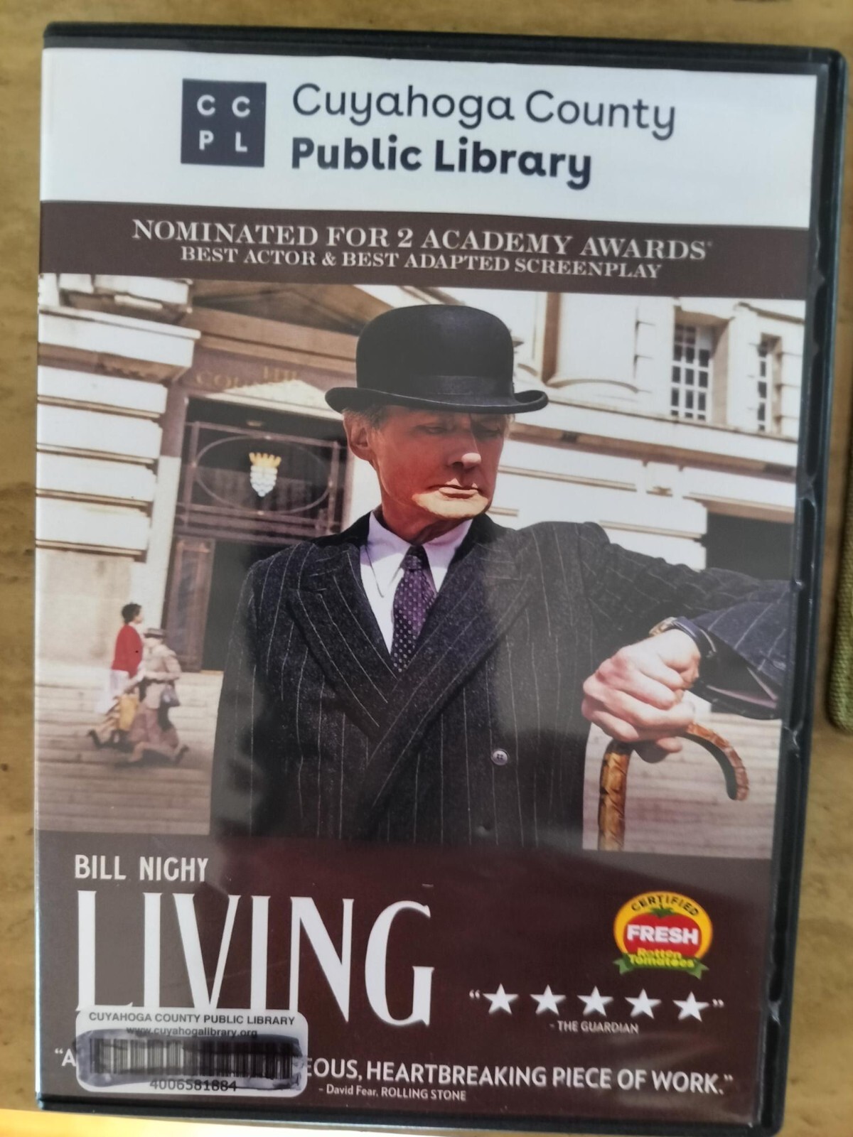 Living (DVD, 2022, ex-lib, disc tested)