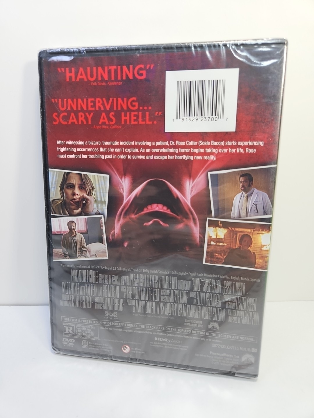 Smile (DVD, 2022) Kal Penn, Susie Bacon, Rob Morgan, Parker Finn
