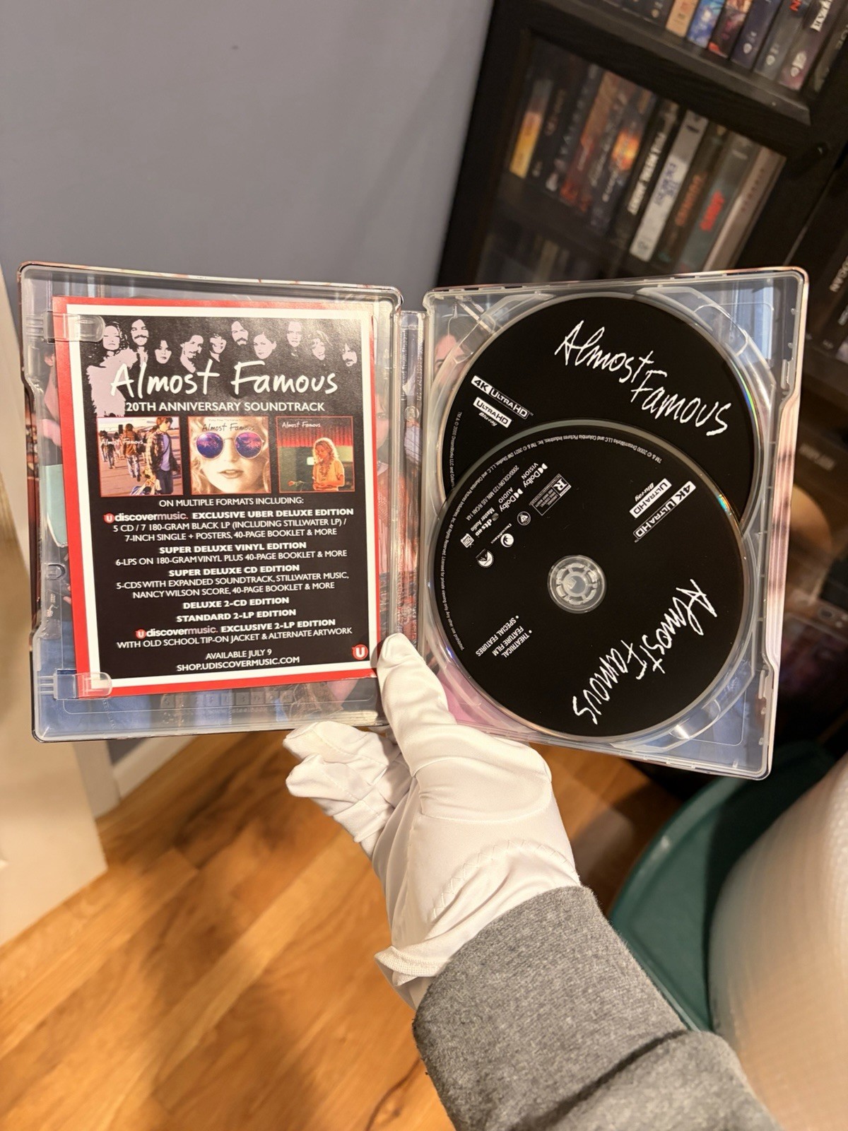 Almost Famous Best Buy Limited Edition 4K UHD Blu-Ray Rare OOP Steelbook