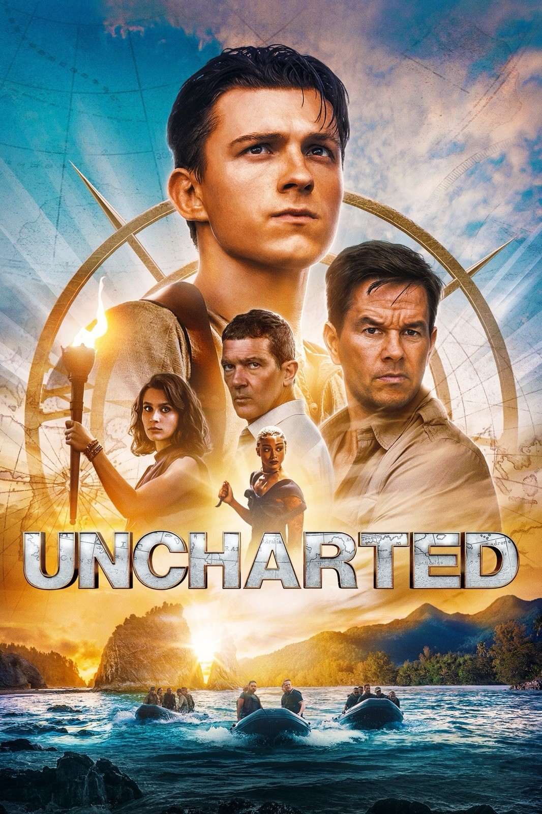 Uncharted (DVD, 2022) – DISK ONLY