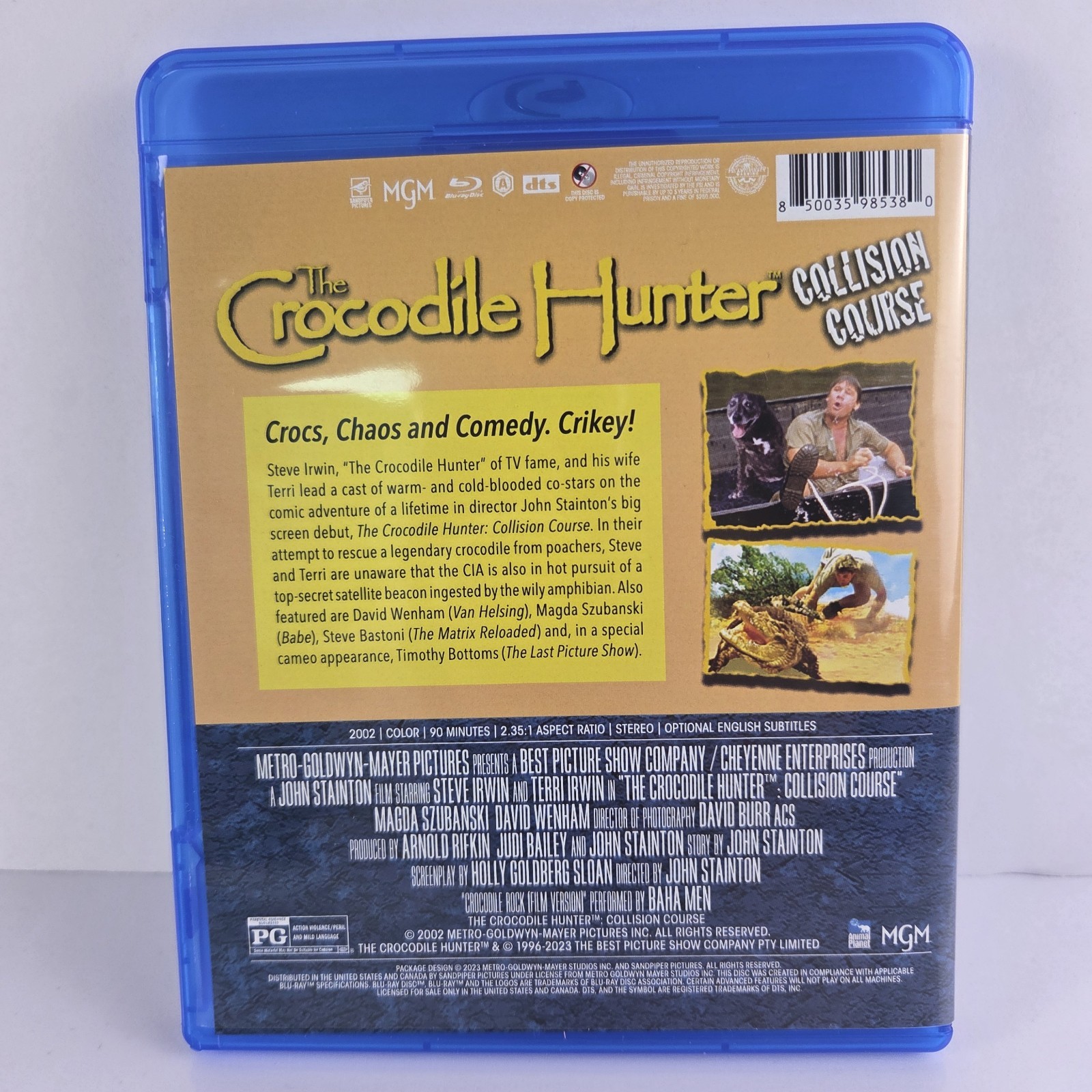The Crocodile Hunter Collision Course-Blu-ray Discs