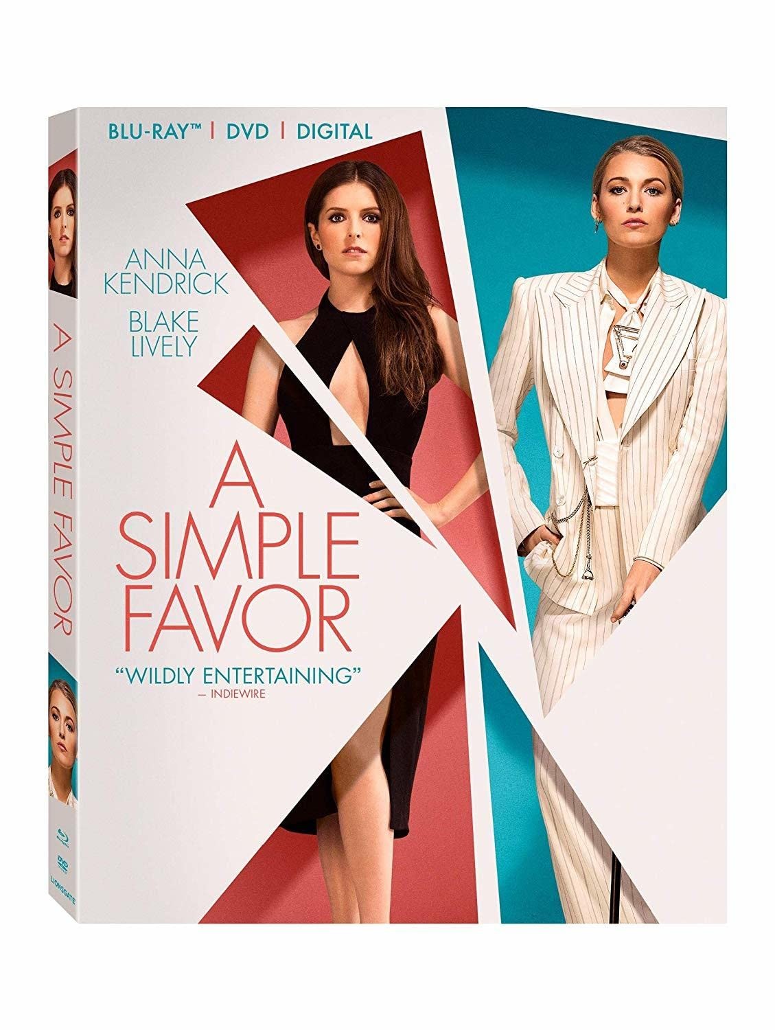 A Simple Favor – DVD, BLURAY, Digital