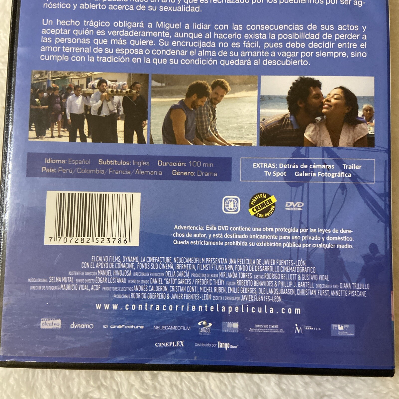 Undertow Contracorriente Dvd 2011 Sundance Award Winner Foreign Spanish