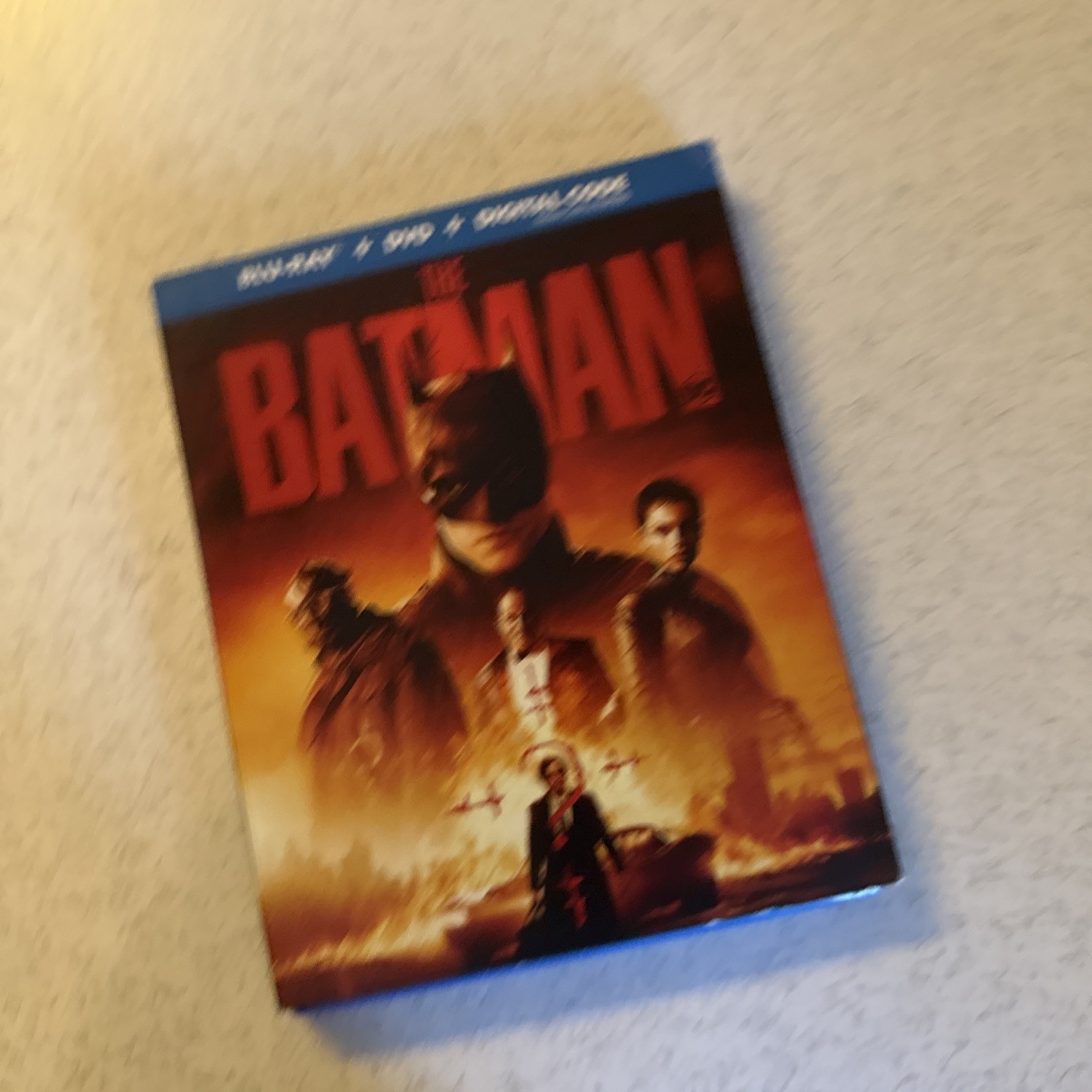 The Batman [Blu-ray] 2022 ~ Disc VG+ W Slipcover Pattinson Kravitz DC Comics $5