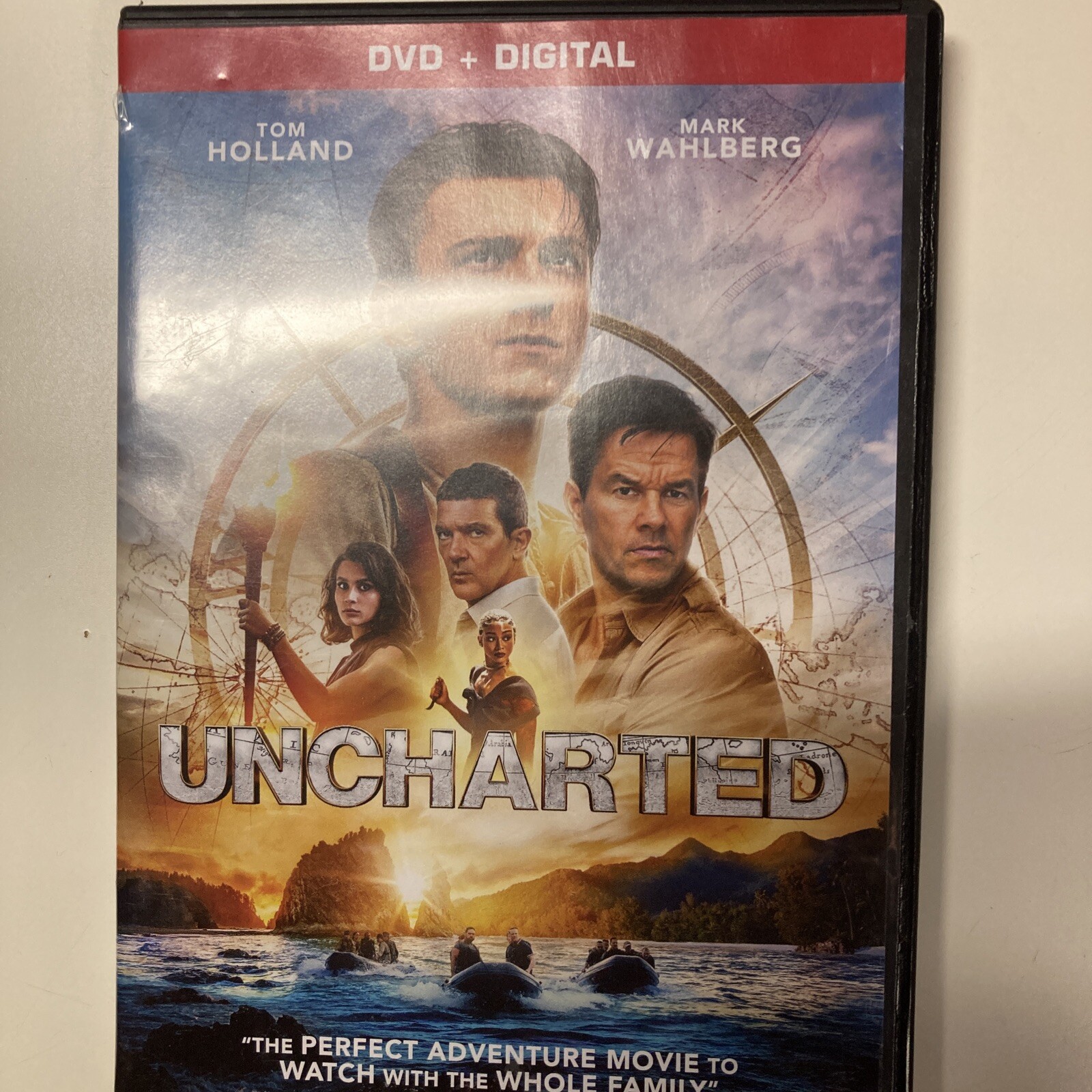 Uncharted (DVD, 2022)No Digital Included!