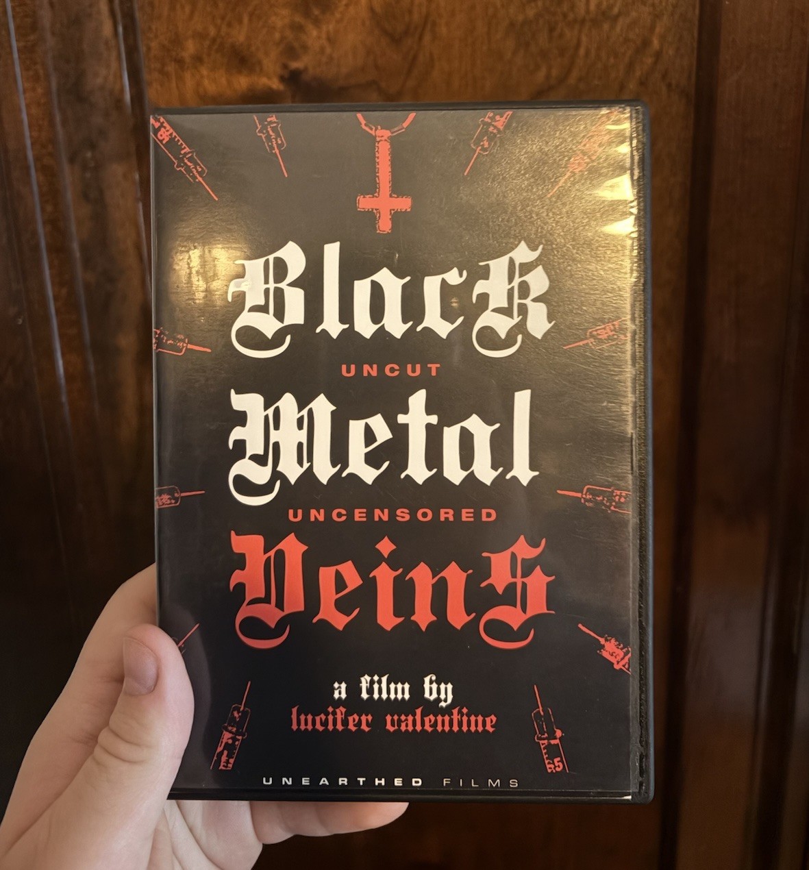 Black Metal Veins Directors Cut Unearthed Films Lucifer Valentine