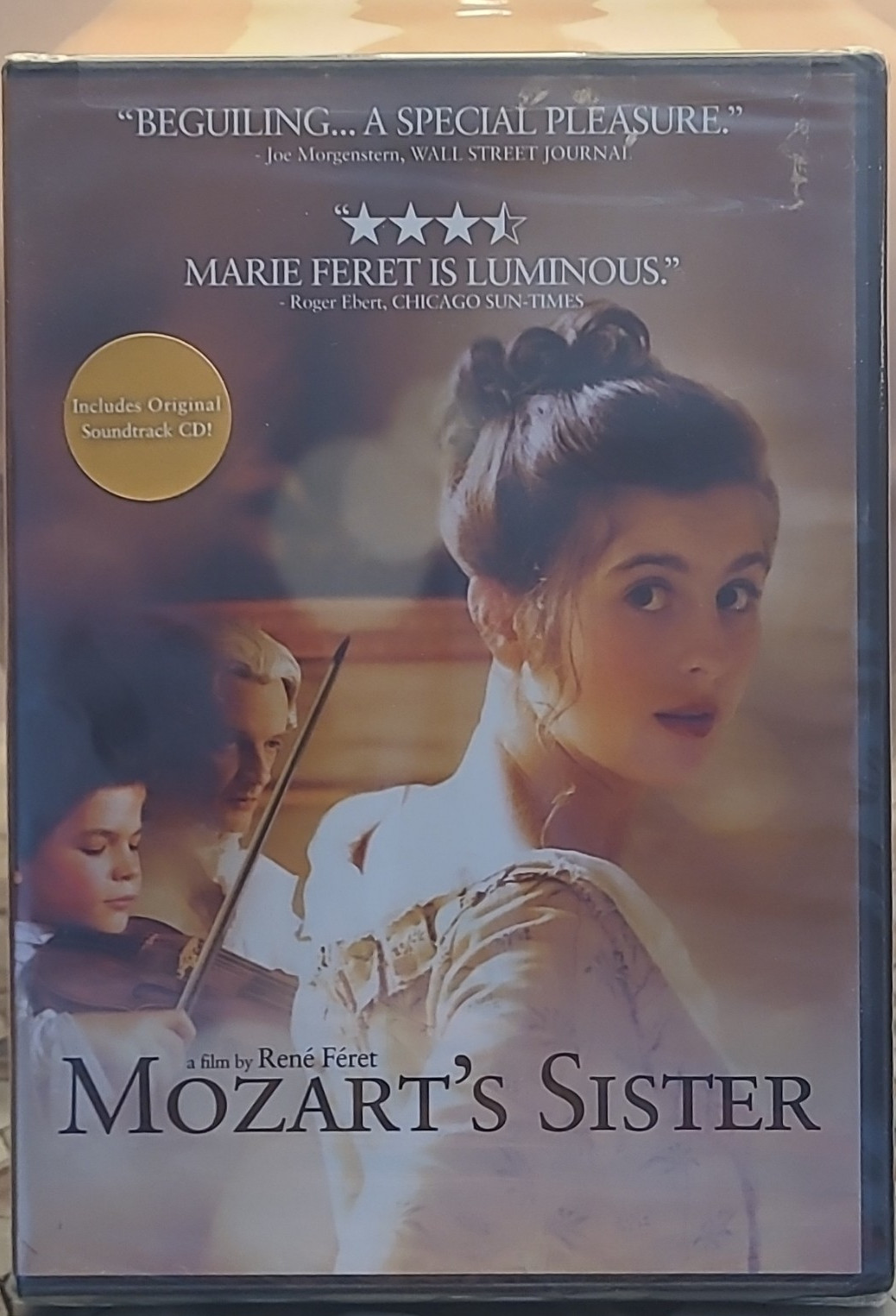 Music Box Films Mozart’s Sister DVD Drama French René Féret Soundtrack CD