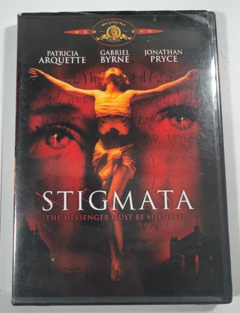 Stigmata DVD 1999 Patricia Arquette Gabriel Byrne MGM Widescreen w/ Booklet