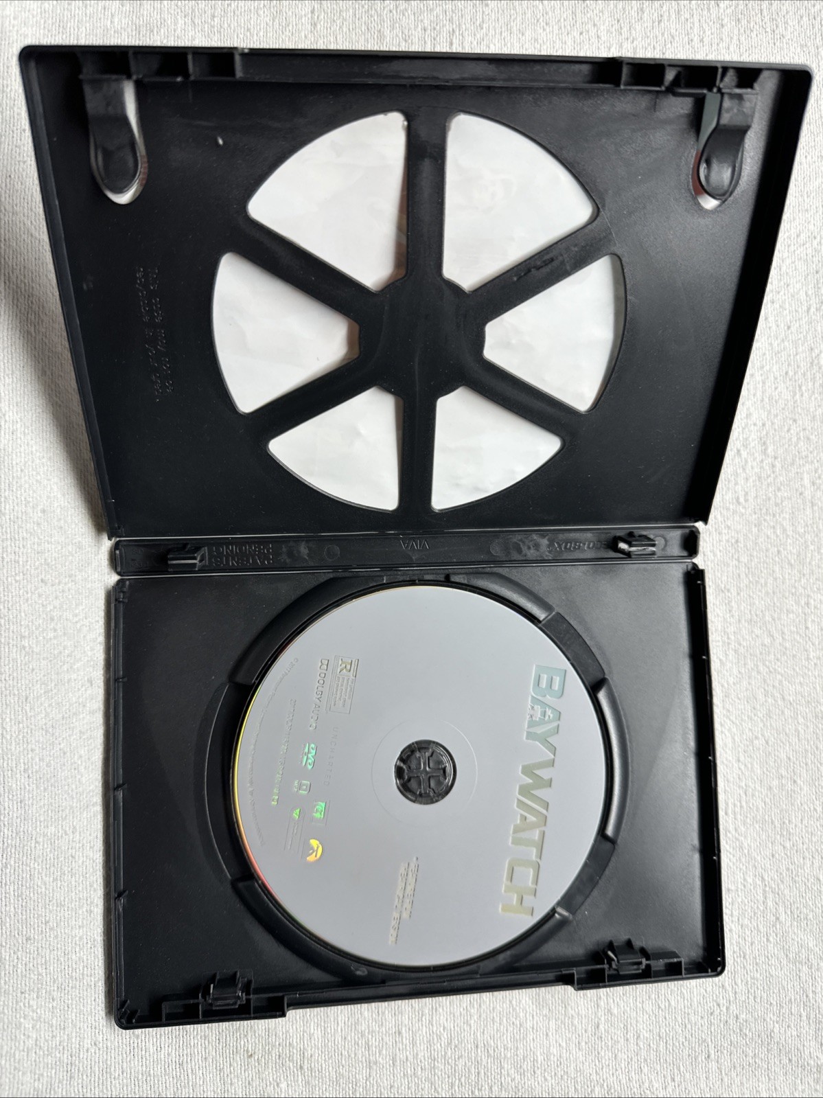 Baywatch DVD 2017 English rated R 116 min wide screen Zac Efron Dwayne Johnson