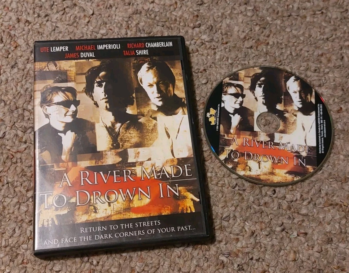 A River Made to Drown In (DVD, 2004) Rare OOP Ute Lemper Region 1 US / Canada