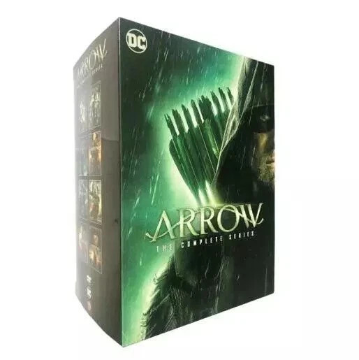 Arrow: The Complete Series Seasons 1-8 (38-Disc DVD Box Set, 2019) New Region 1
