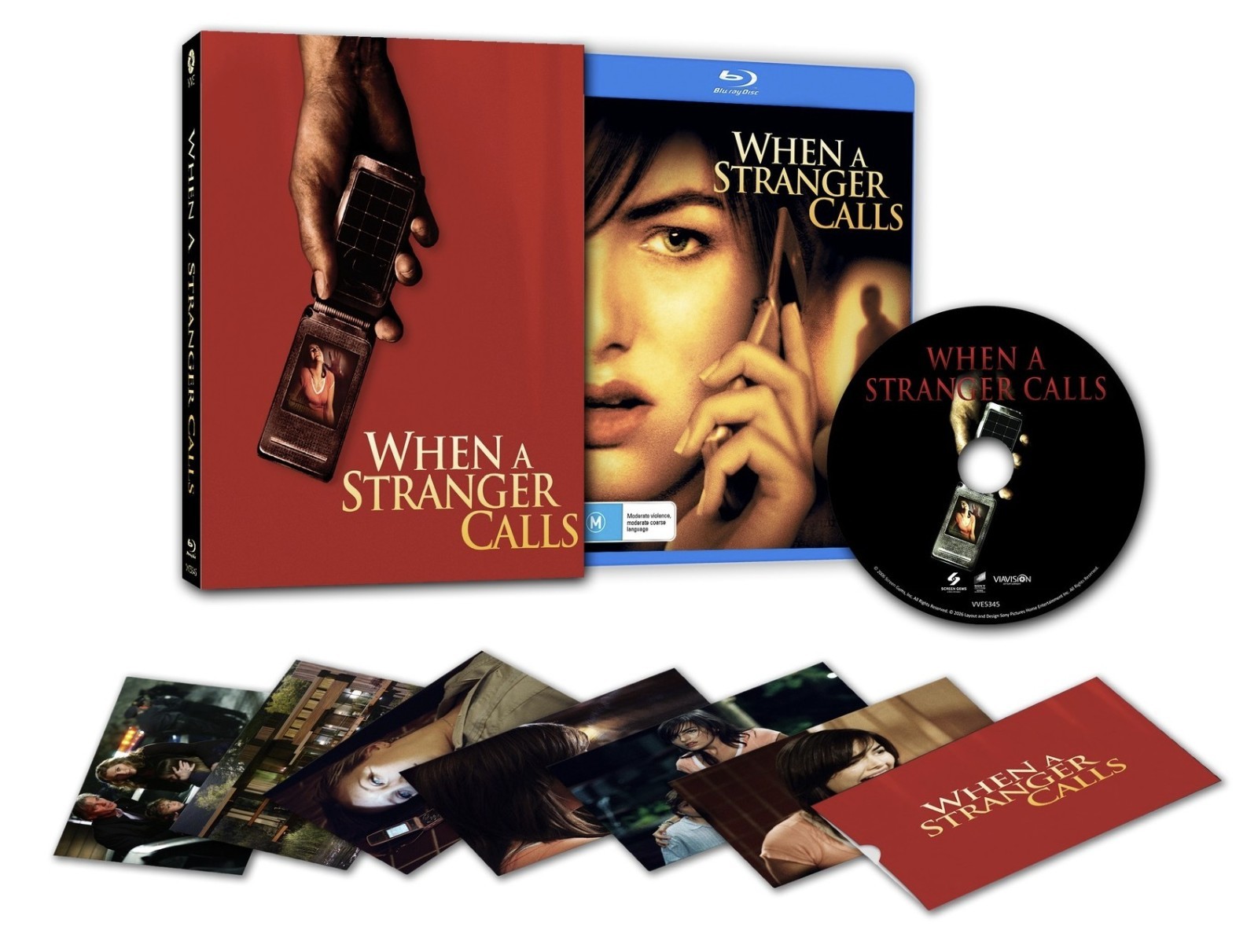WHEN A STRANGER CALLS (2006) Limited Numbered Edition Lenticular Box Blu-Ray NEW