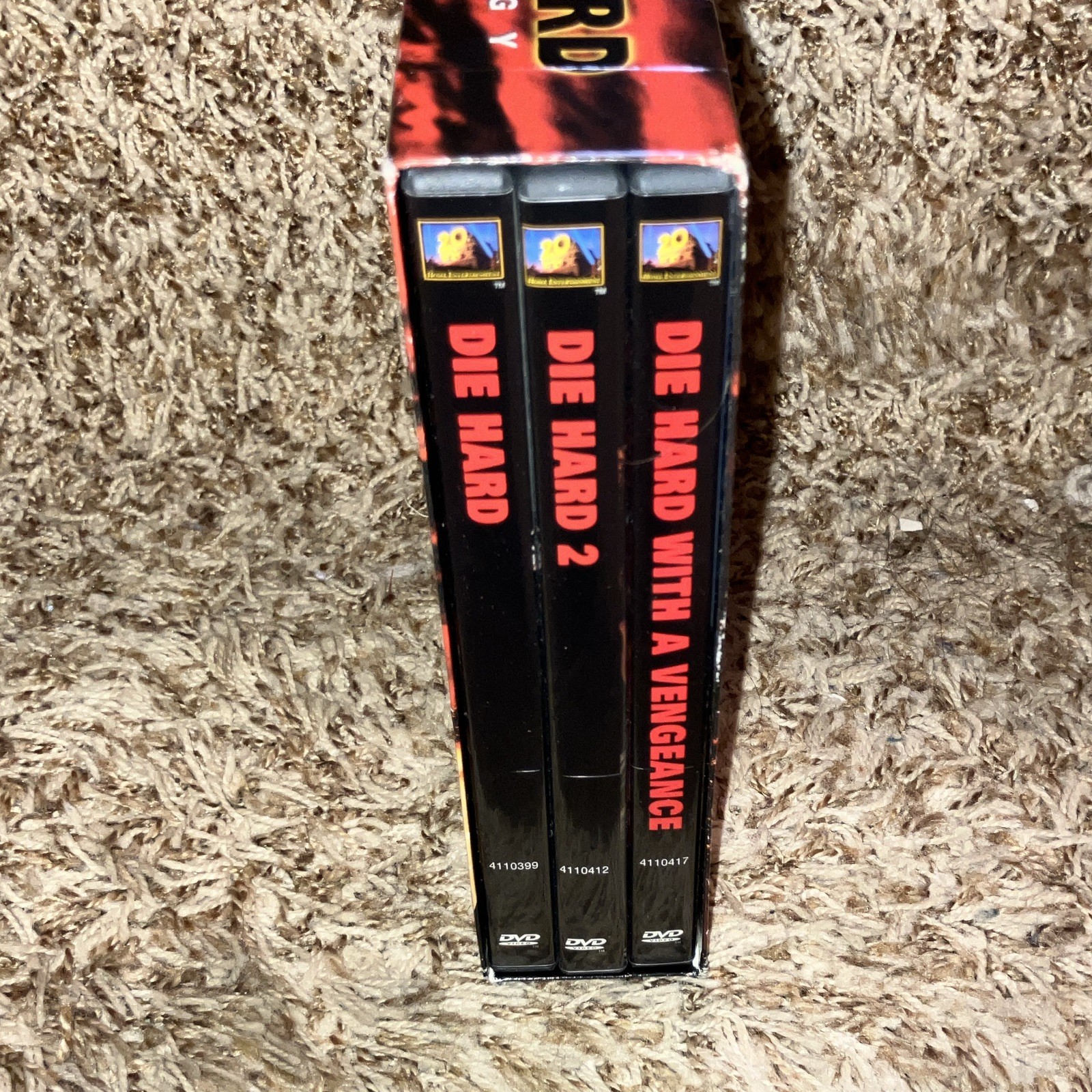 20th Century Fox Die Hard Trilogy DVD Box Set THX Bruce Willis