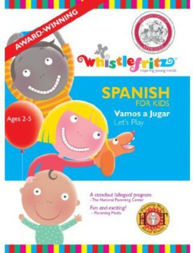 WHISTLEFRITZ – Spanish For Kids – Let’s Play DVD NEW/SEALED