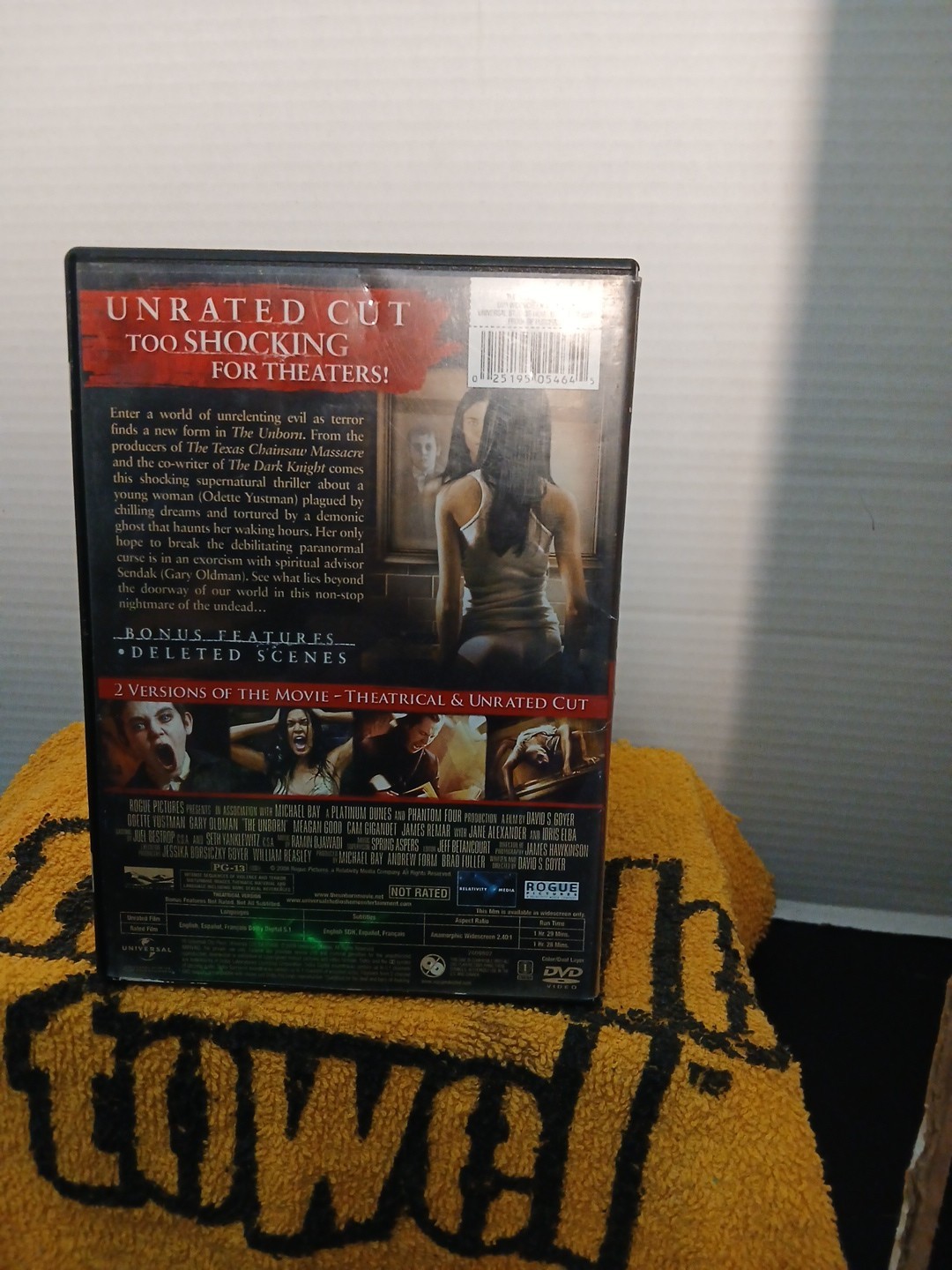 The Unborn (2009 DVD 89 Min NR) Odette Yustman 2 Versions Of Theatrical &Unrated