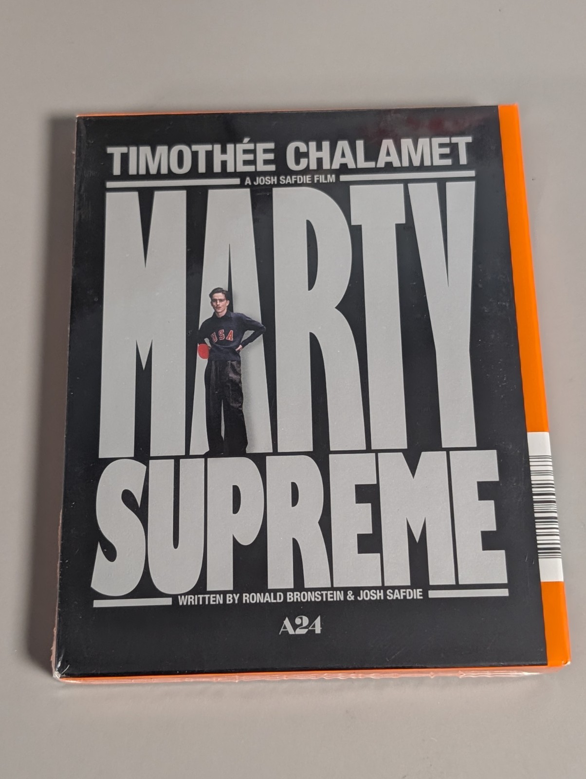 BRAND NEW & SEALED *MARTY SUPREME* A24 SPECIAL EDITION W/SLIPCOVER BLU-RAY