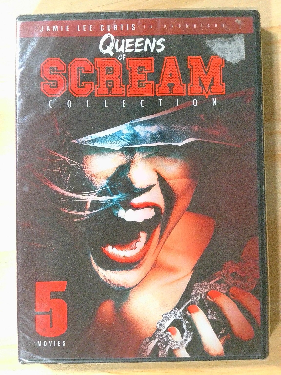 Queens of Scream Collection DVD 2015 Prom Night Jamie Lee Curtis 5 Movies