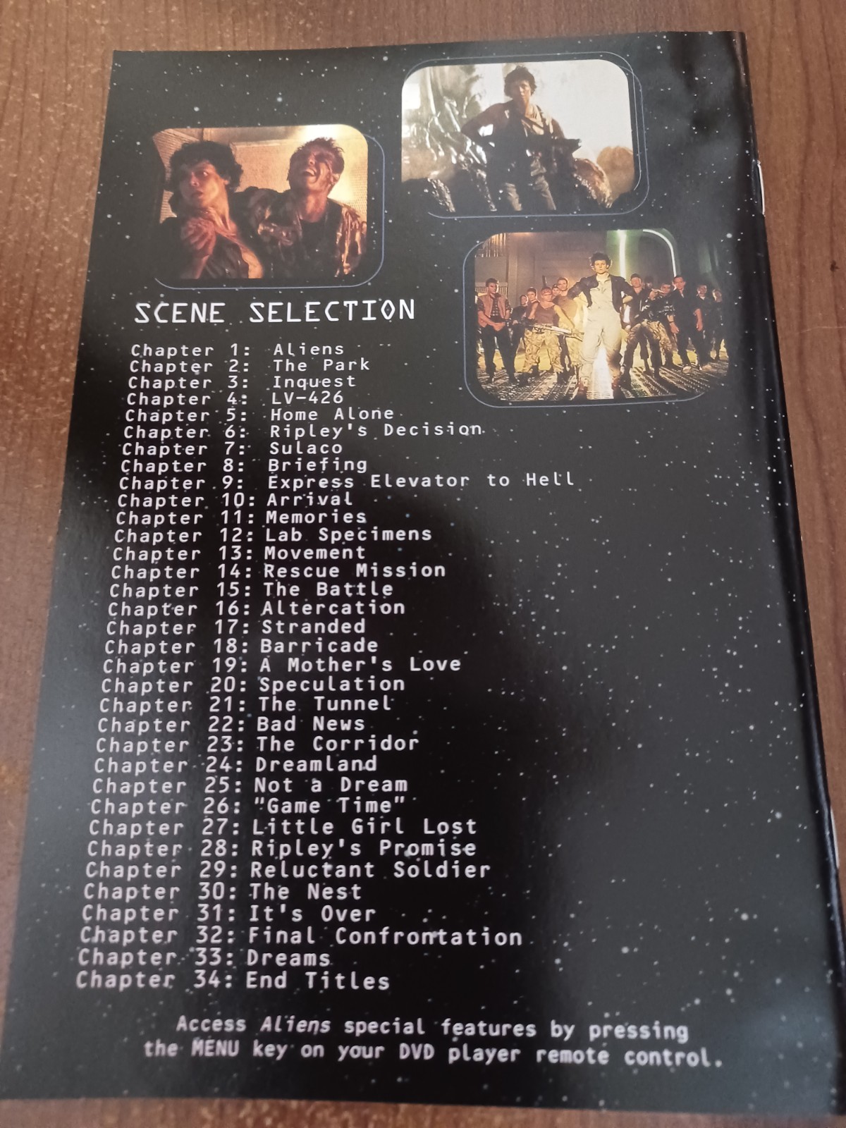 Aliens Special Edition (DVD & Artwork ONLY) disc Like NEW