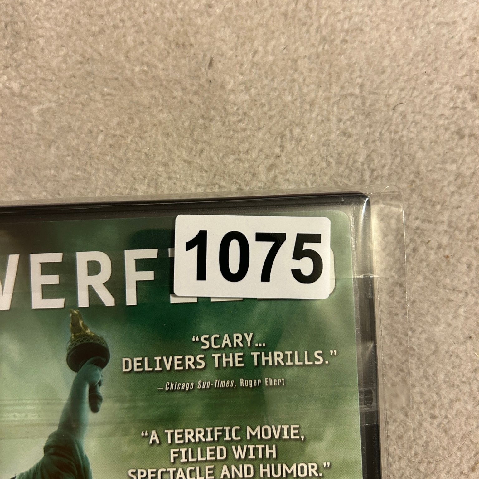 Cloverfield DVD 2008 J.J. Abrams Matt Reeves Widescreen PG-13 Horror Thriller