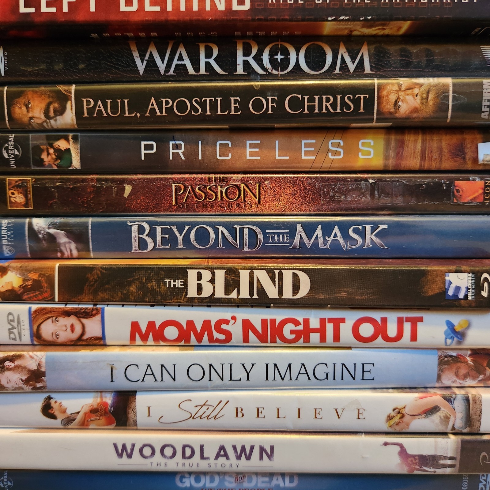 Massive Christian Movie Lot Jesus Church Faith Based