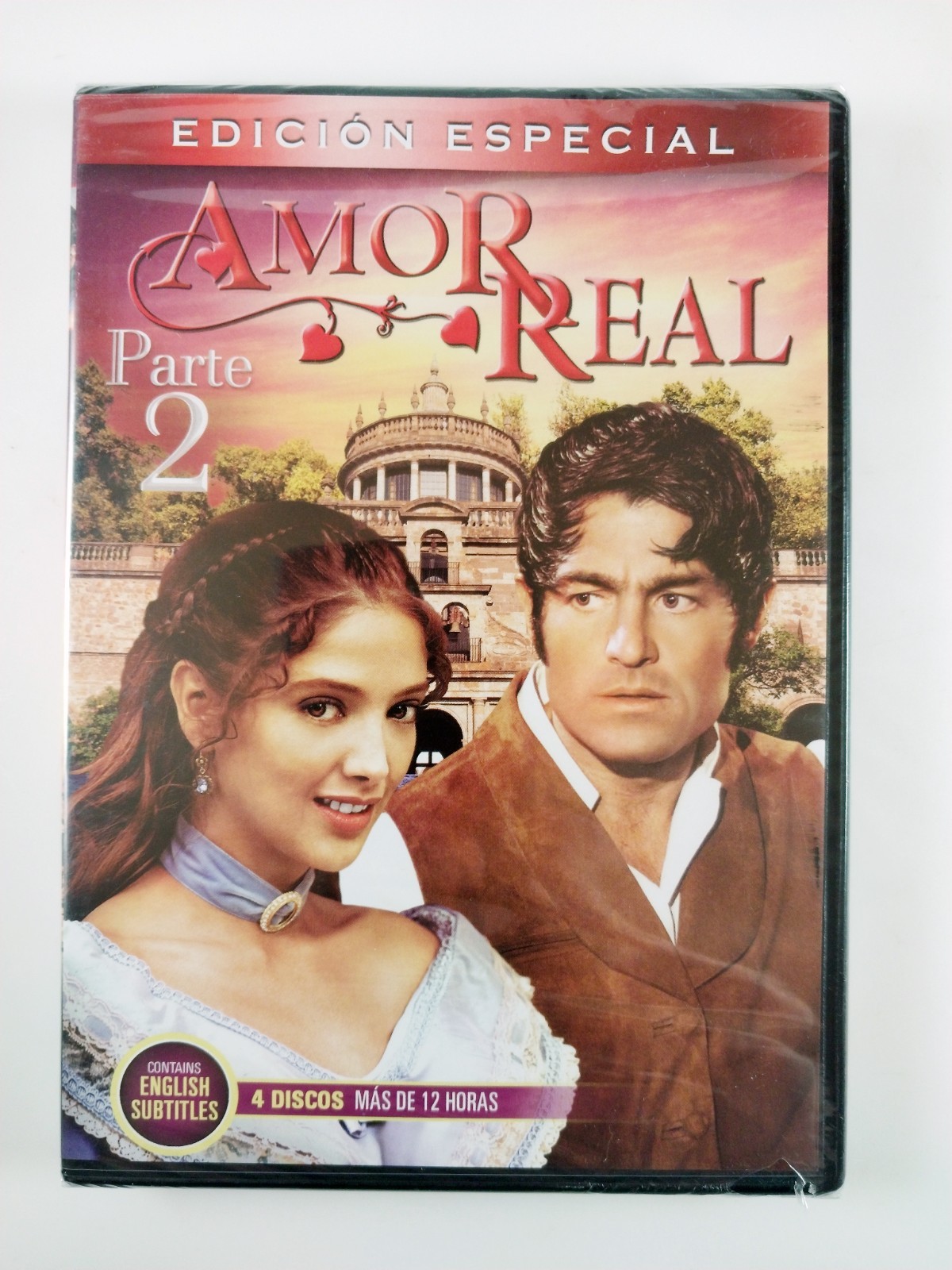 Amor Real : Part 2 (2003) Telenovela (DVD, 2013) TV6226 – 4 Discs – Sealed