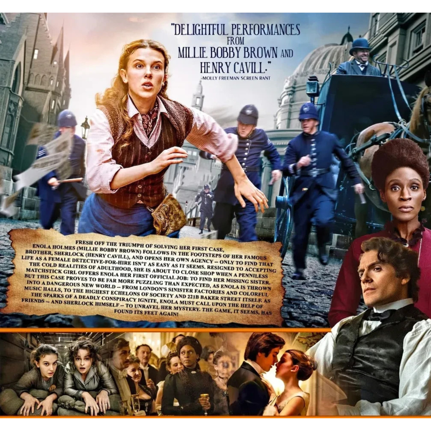 Enola Holmes (2020-2022) DVD Season 1&2 Mystery Adventure Movie FULL HD DVD-NEW