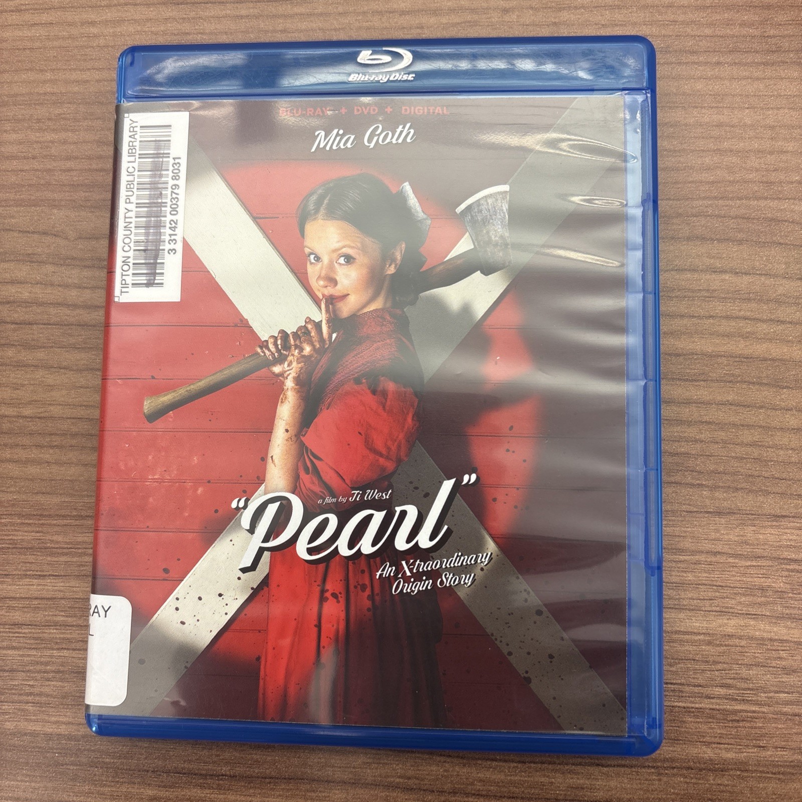 Pearl (Blu-Ray/Dvd) 2022 No Digital Horror