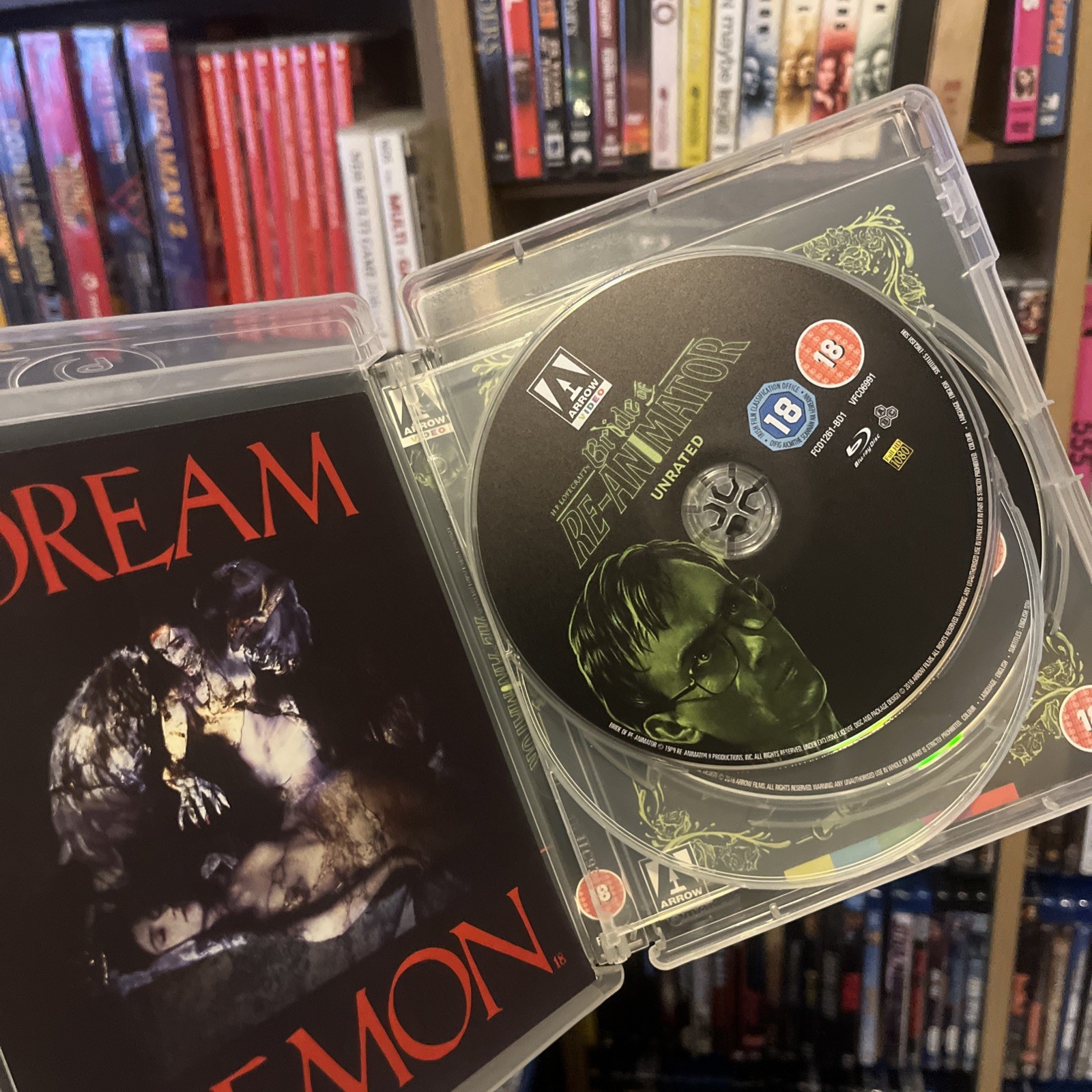 Bride Of Reanimator Blu Ray Rare Arrow Video LIKE NEW