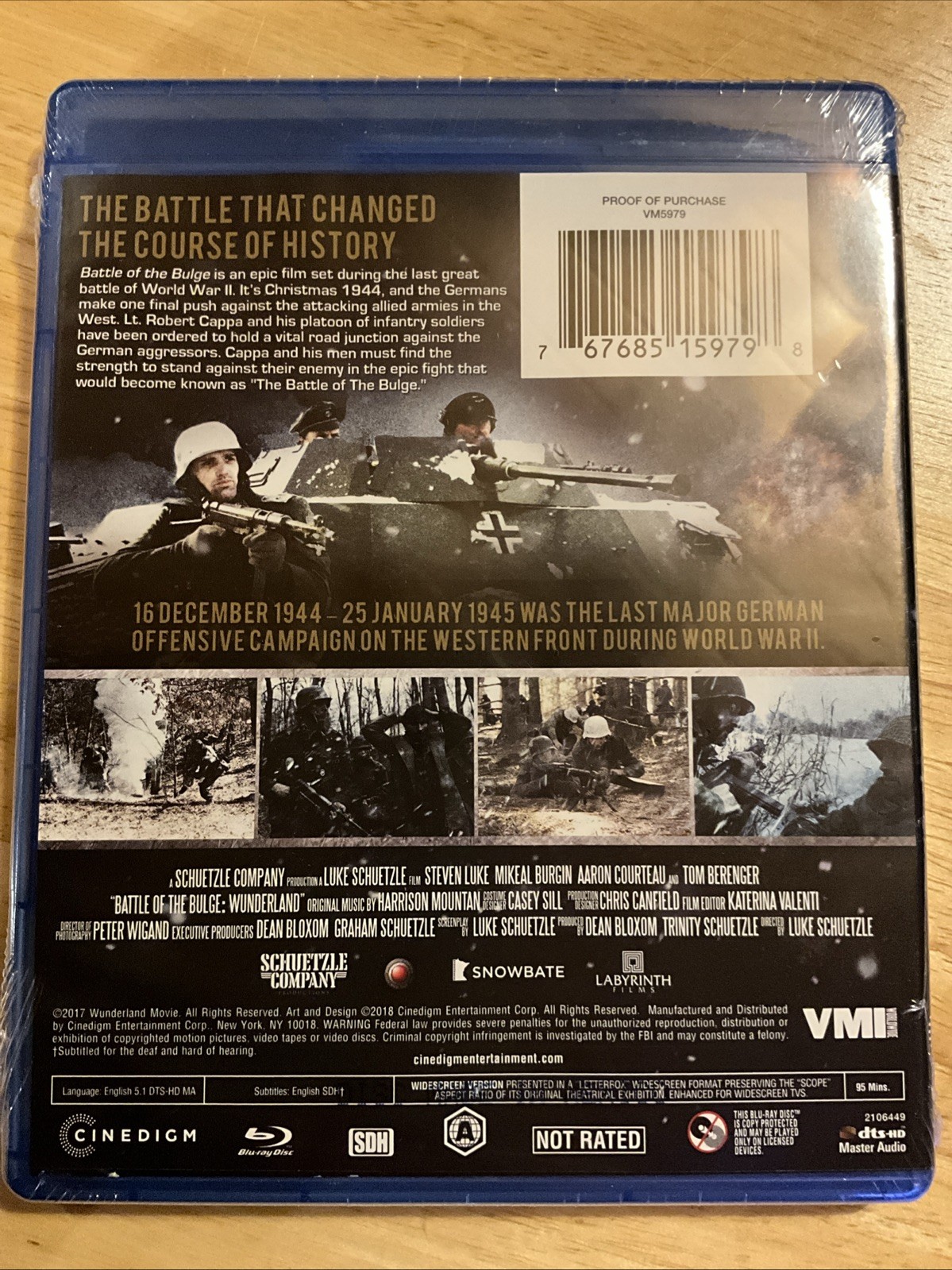 Battle of the Bulge: Wunderland (Blu-ray, 2018)