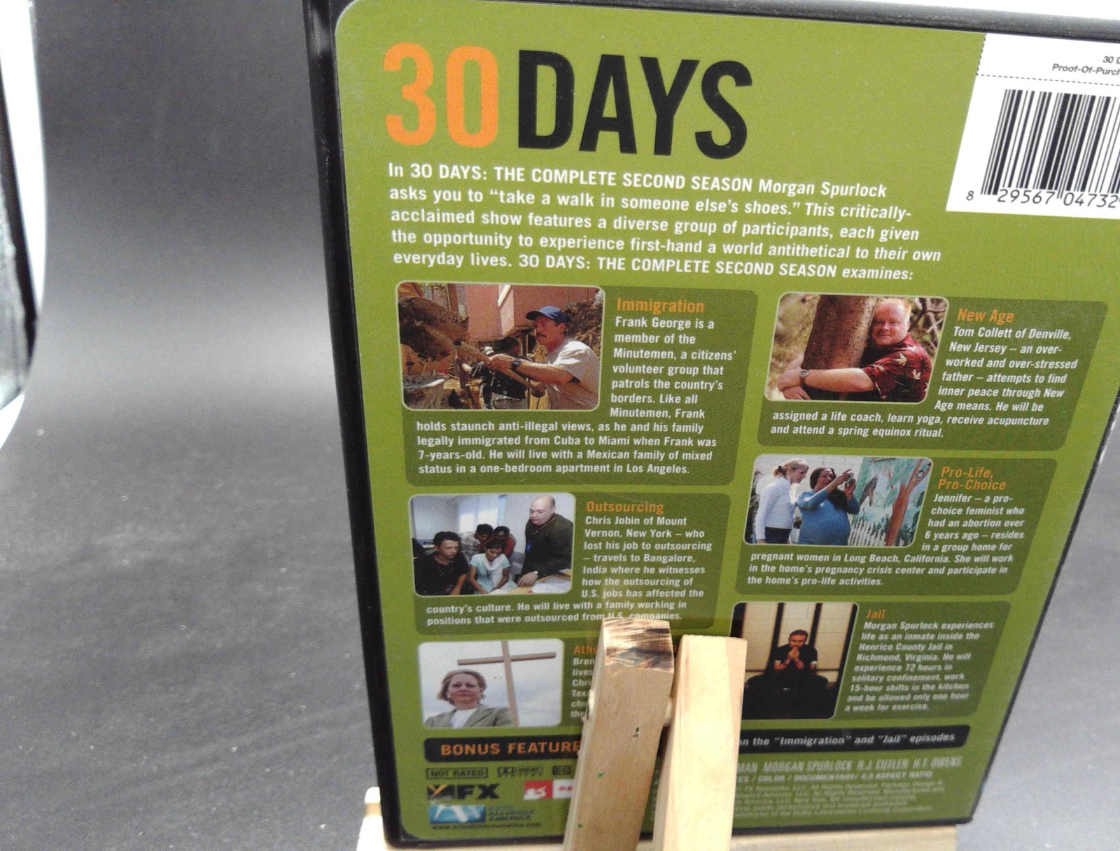 30 Days: The Complete Second Season DVD Morgan Spurlock FX Original Series [VG]