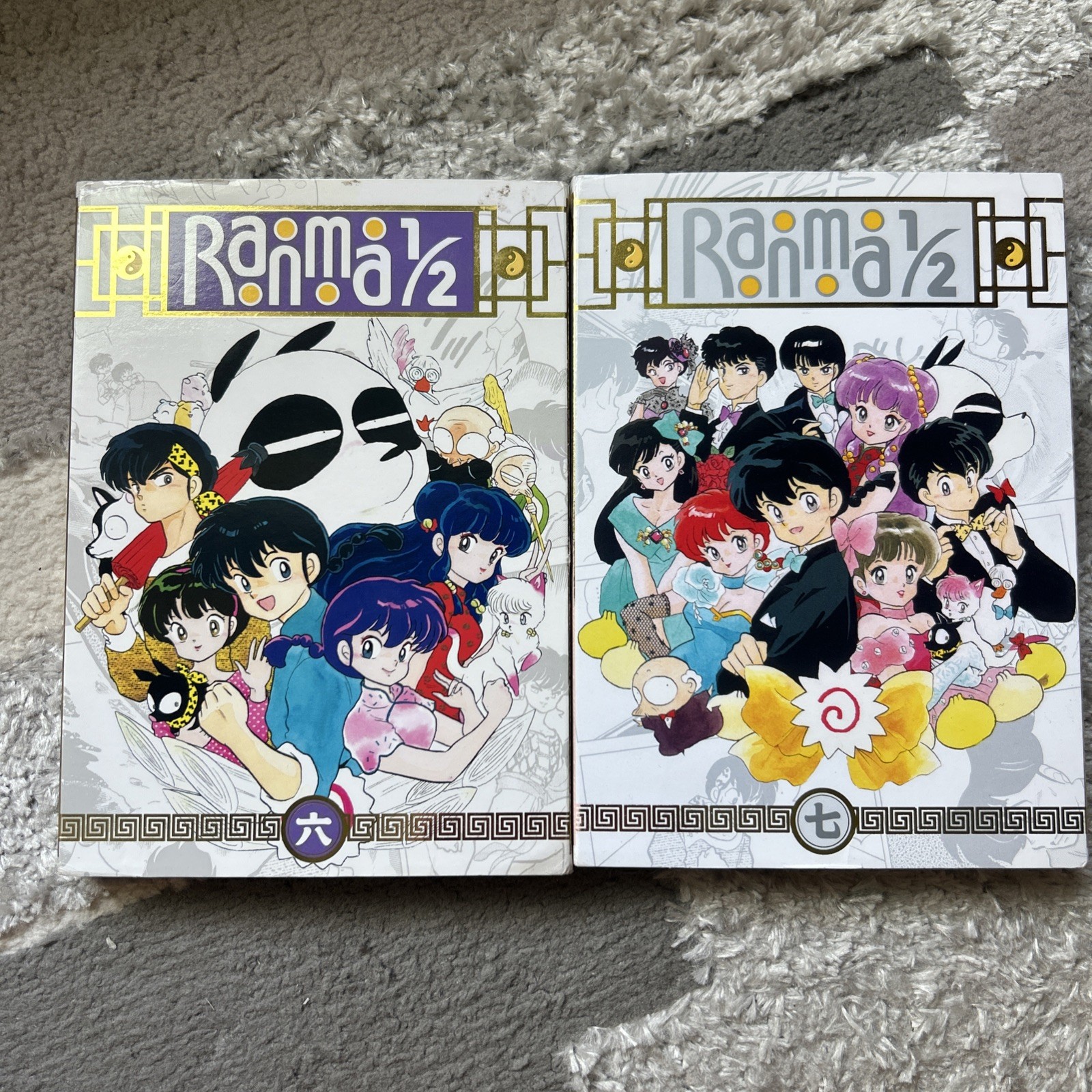 Ranma 1 / 2 TV Series Set 6 & 7 DVD Anime Episodes 116-161 VG Free Shipping