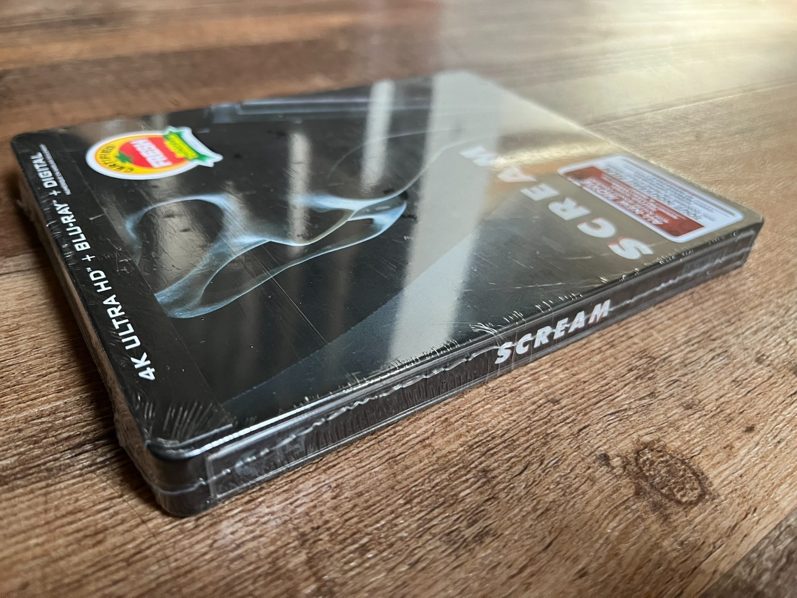 Scream w. Steelbook (4K UHD + Blu-ray + Digital, 2022, Region Free) *NEW*