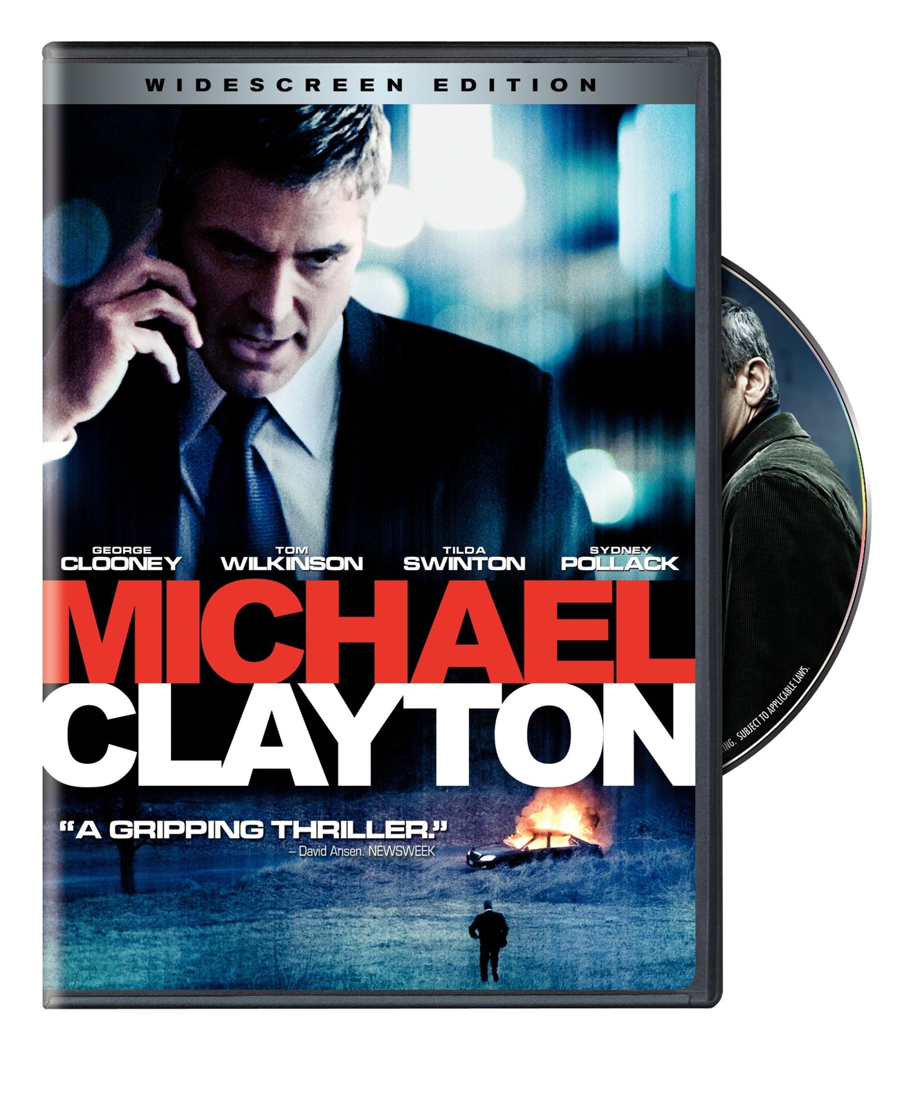 Michael Clayton (DVD, 2007, Widescreen Edition) NEW