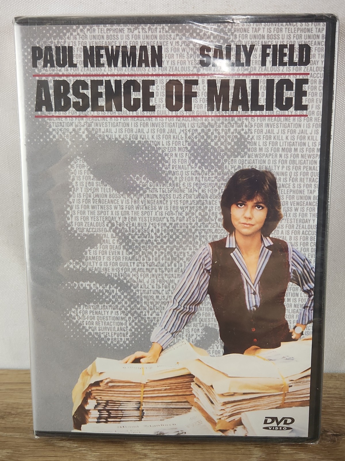 Absence of Malice DVD Paul Newman Sally Field 1981 Columbia Pictures NEW Sealed