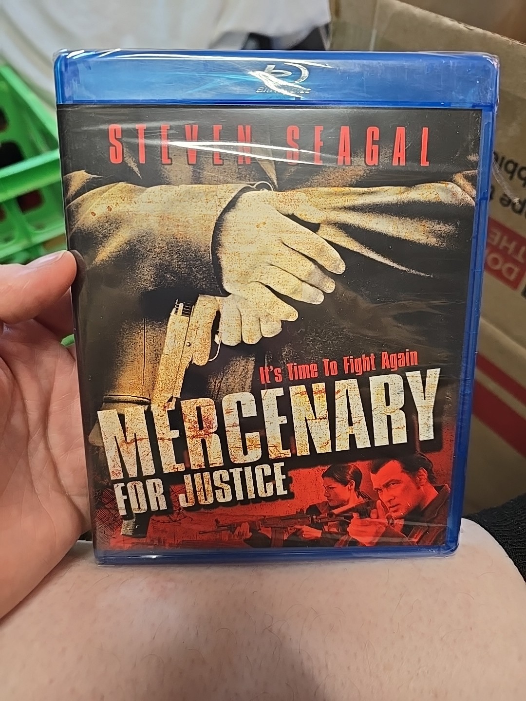 Mercenary for Justice (Blu-ray 2006) (VG) Steven Seagal, Luke Goss New Sealed