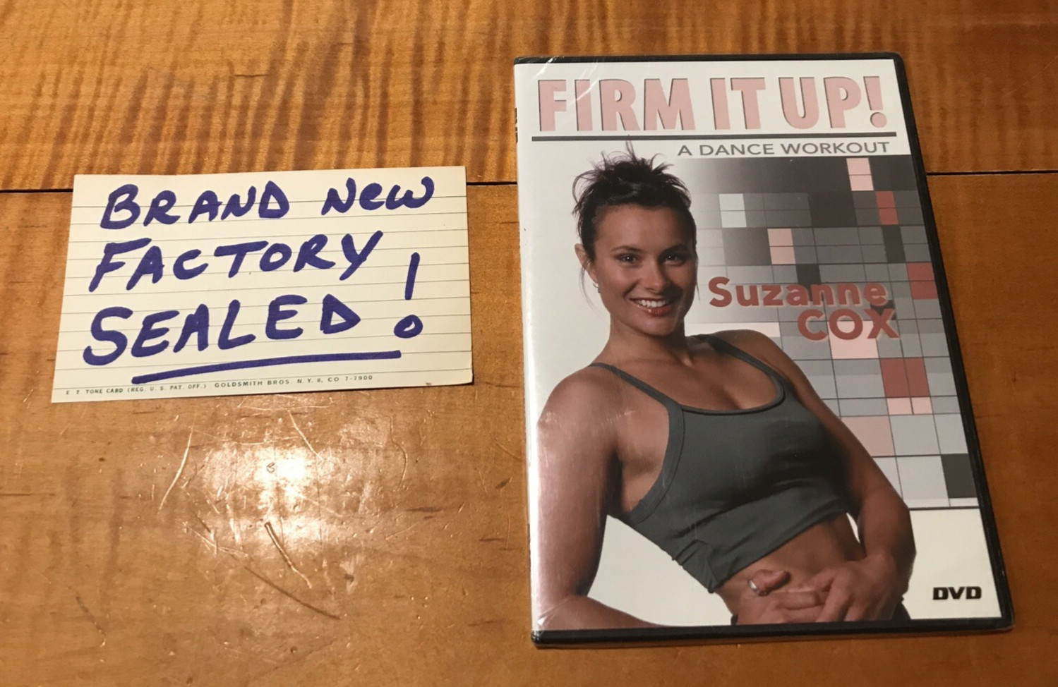 Firm It Up ! Suzanne Cox (DVD, 2006) NEW A Dance Workout Exercise Fitness 60 Min