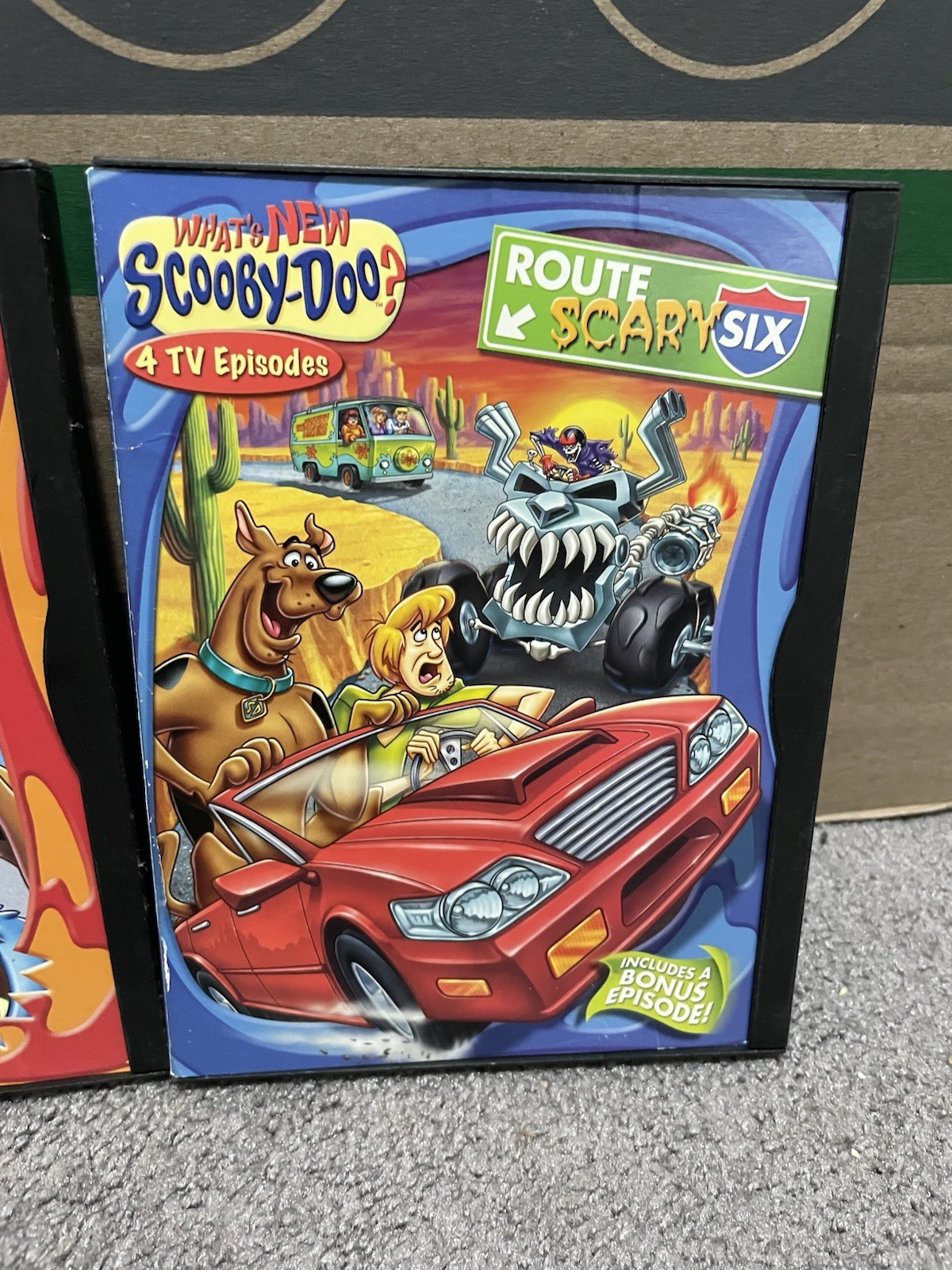 What’s New Scooby Doo DVD Lot Of 3 Untested Route Scary Six Monstrous Tales