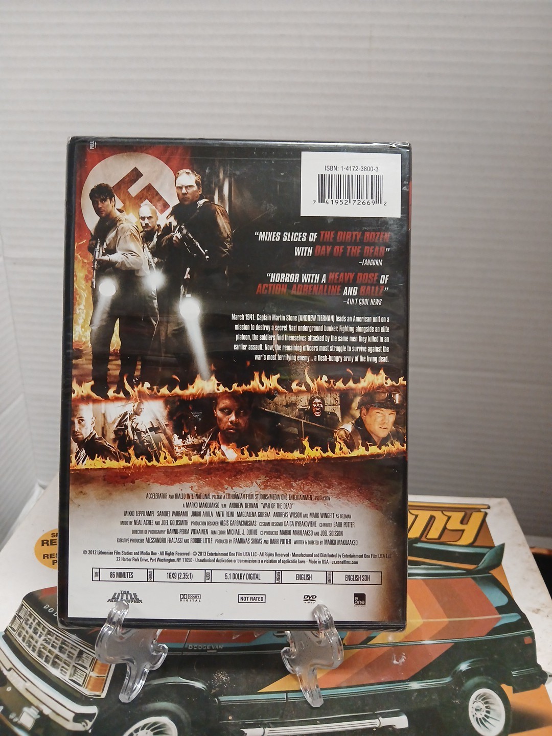 War Of The Dead ( 2013 DVD 89 Min Rated R) Jouko Ahold Factory Sealed