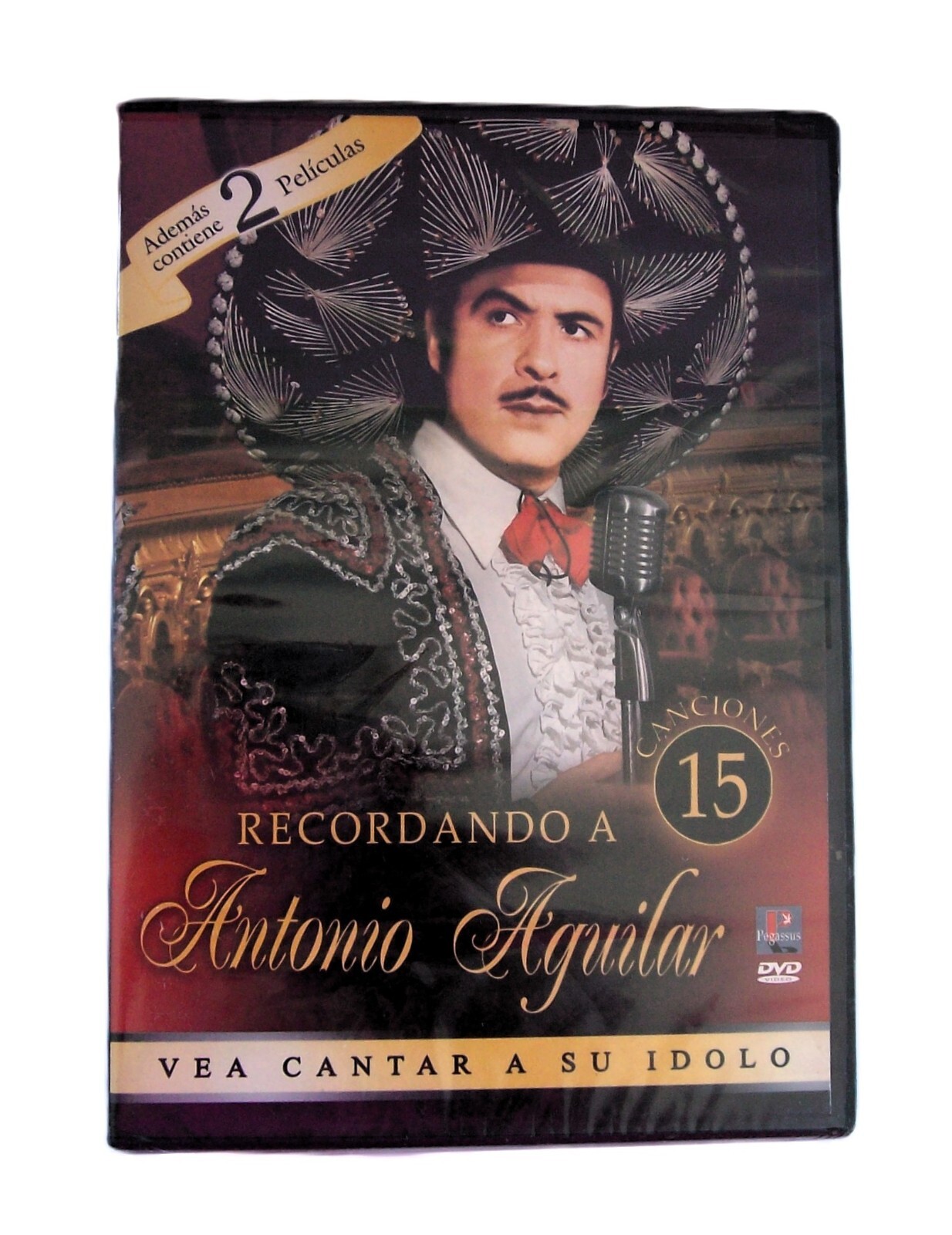 Recordando A Antonio Aguilar (DVD) Spanish Packaging