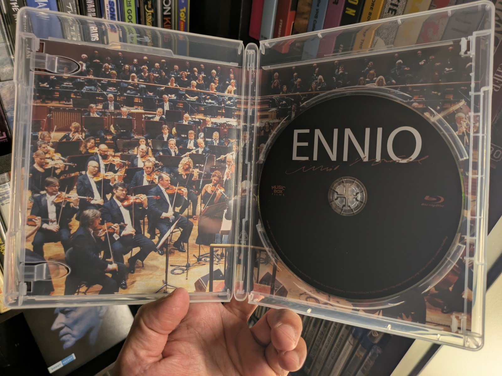 Ennio (Bluray 2021)/Vinegar Syndrome X Music Box Films/ With OOP Slipcover