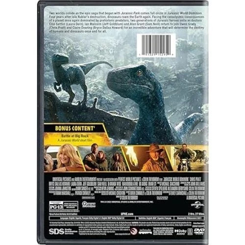 Jurassic World Dominion [DVD]