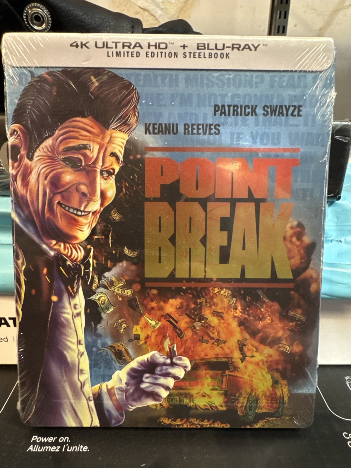 Point Break [New 4K UHD Blu-ray] Ltd Ed, With Blu-Ray, 4K Mastering, Steelbook