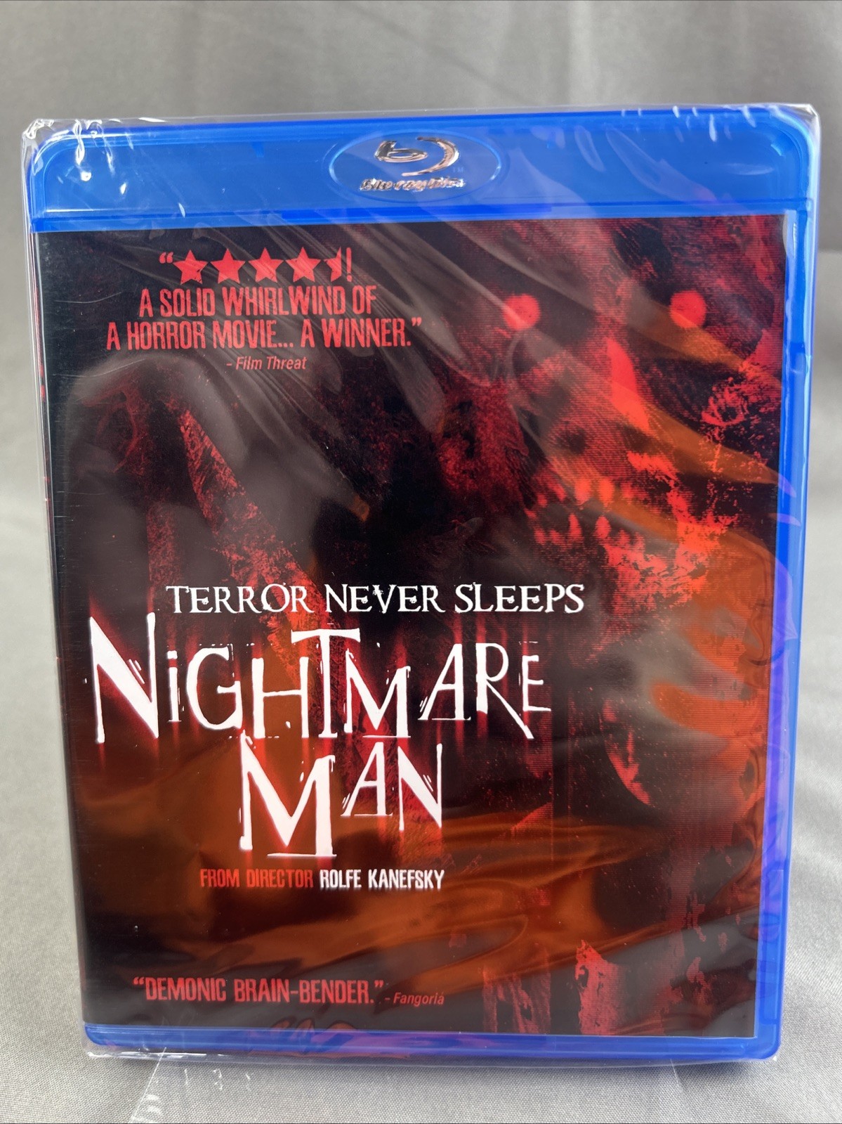NIGHTMARE MAN (Blu-ray, 2006) Slasher Horror NIB NEW SEALED