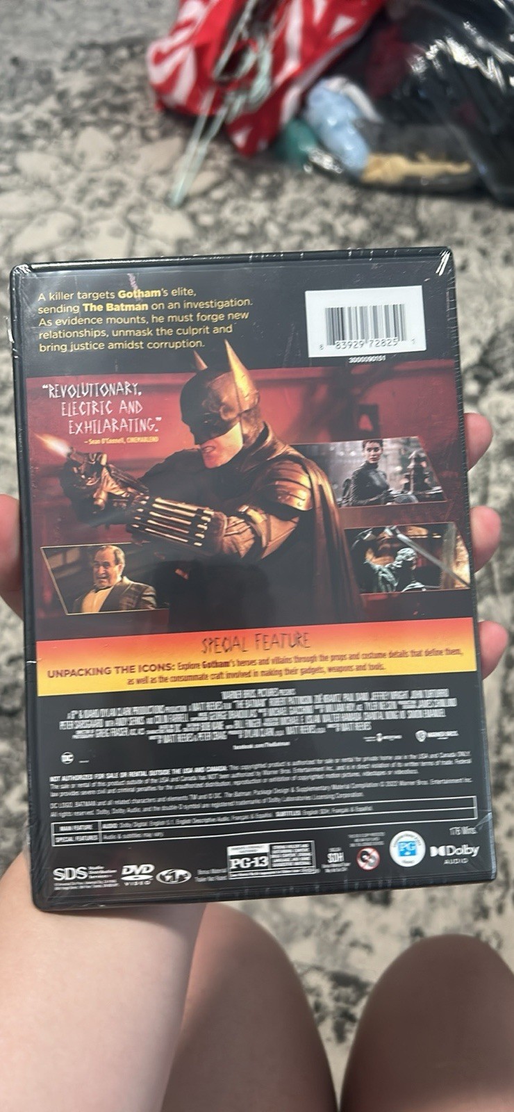 The Batman DVD- Still Sealed, Brand New. Robert Pattinson