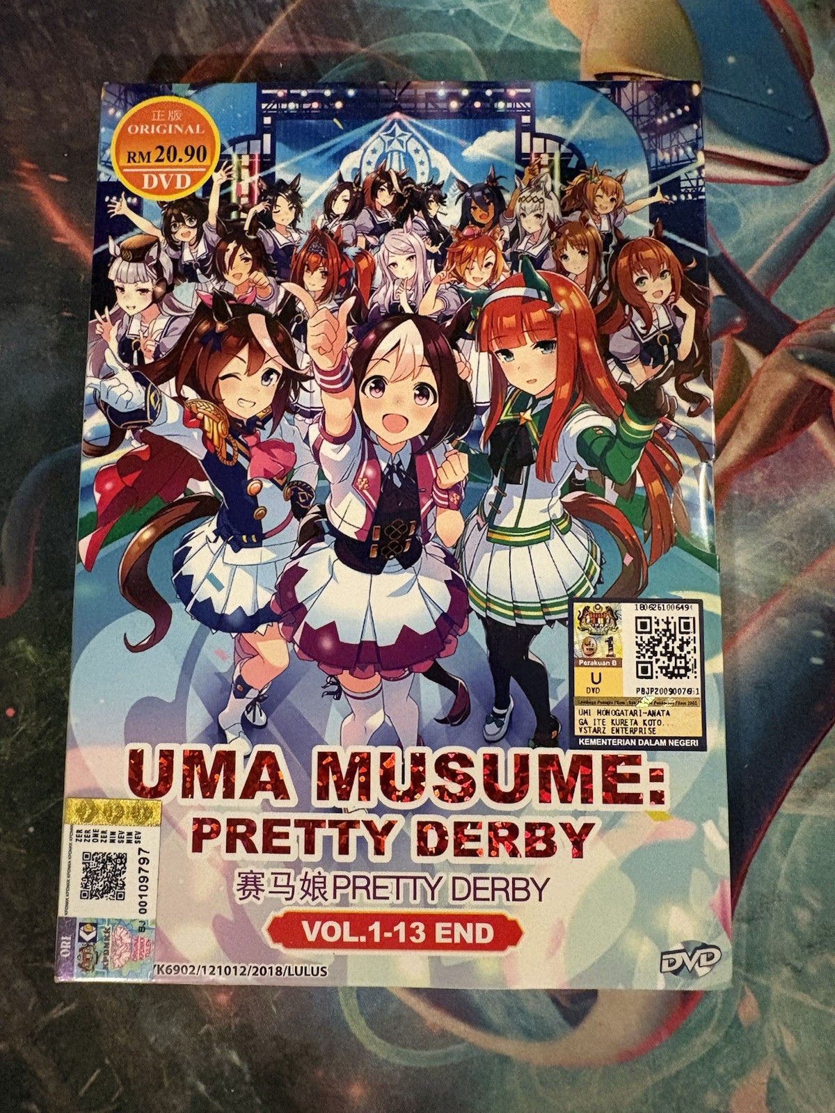 DVD ANIME: Uma Musume: Pretty Derby Season 1 Episodes 1-13 End – US Seller
