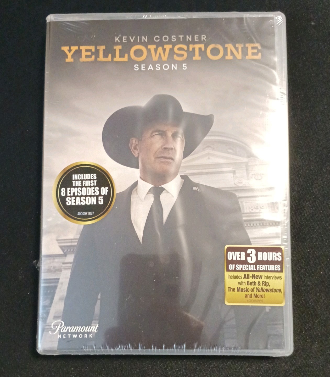 Kevin Costner Yellowstone Season 5 DVD brand new sealed