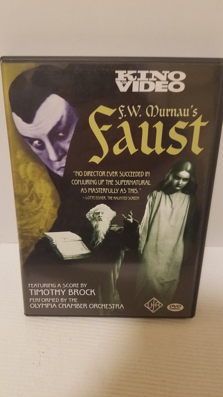 FAUST (1926) F.W. MURNAU Silent Classic KINO-on- VIDEO DVD 116min.