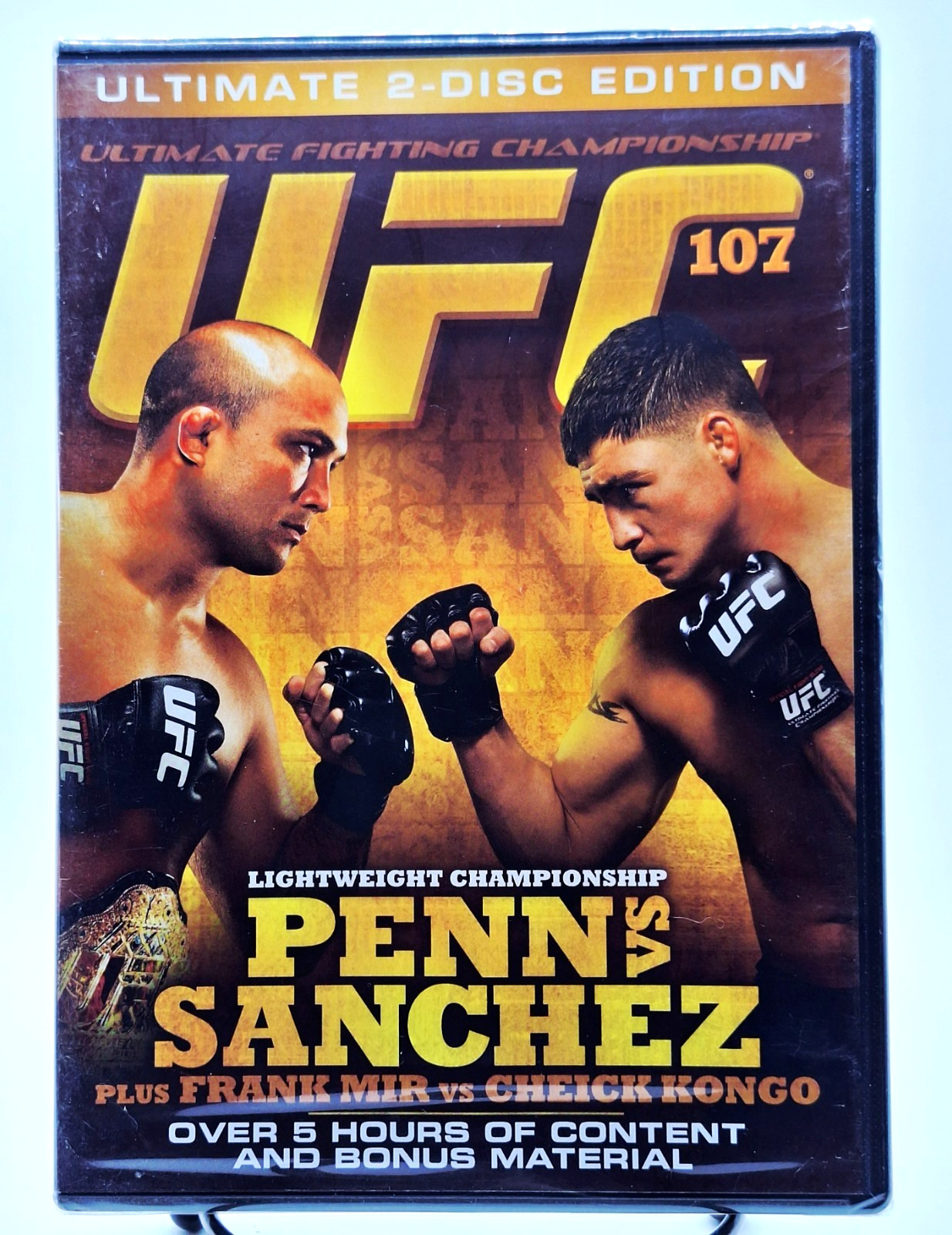 UFC 107: Penn vs Sanchez (2009/2010 Ultimate 2-Disc DVD Edition) NEW!