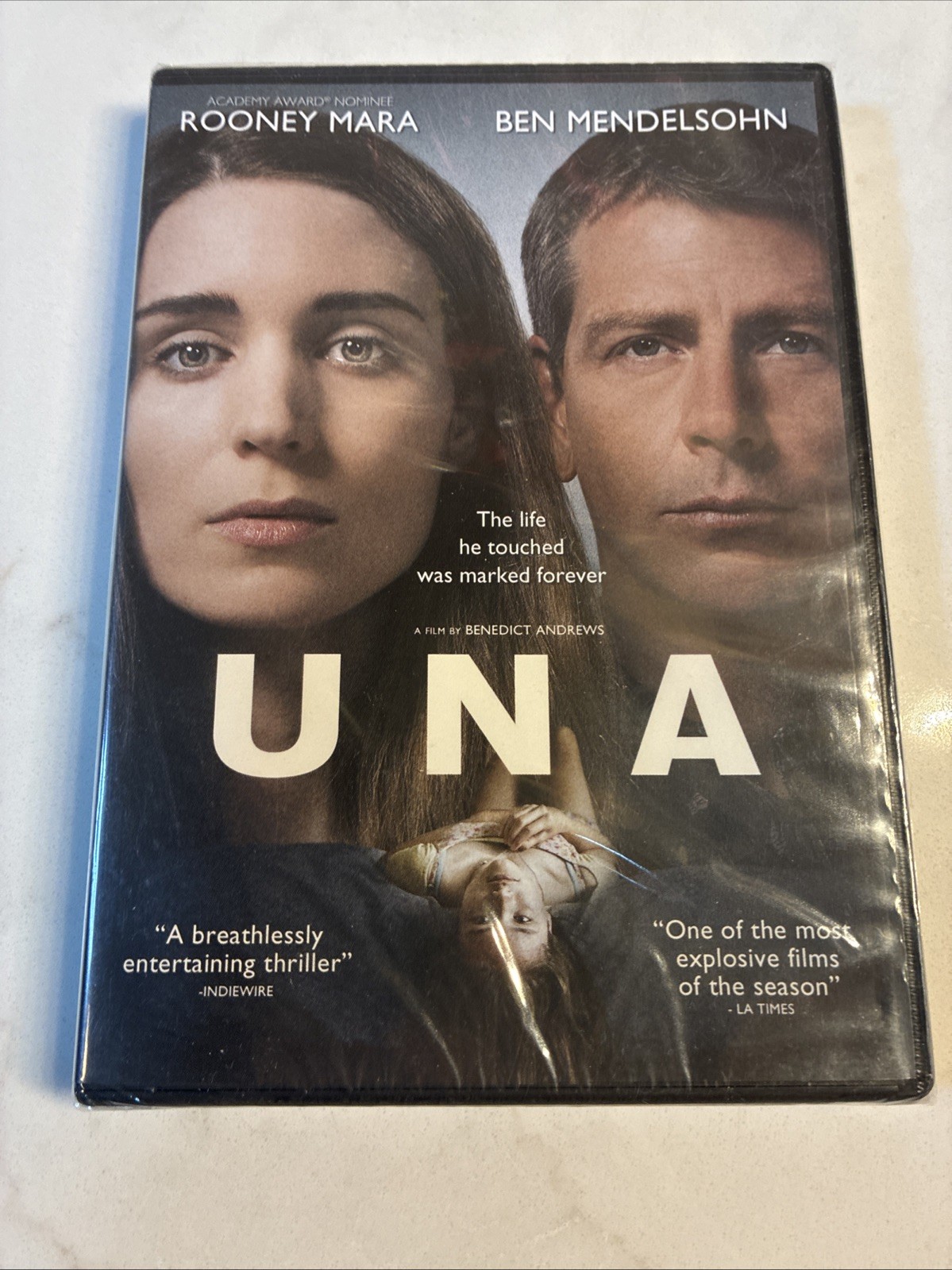 DVD Una 2018 Brand New ROONEY MARA Ben Mendelsohn Tobias Menzies Riz ahmed